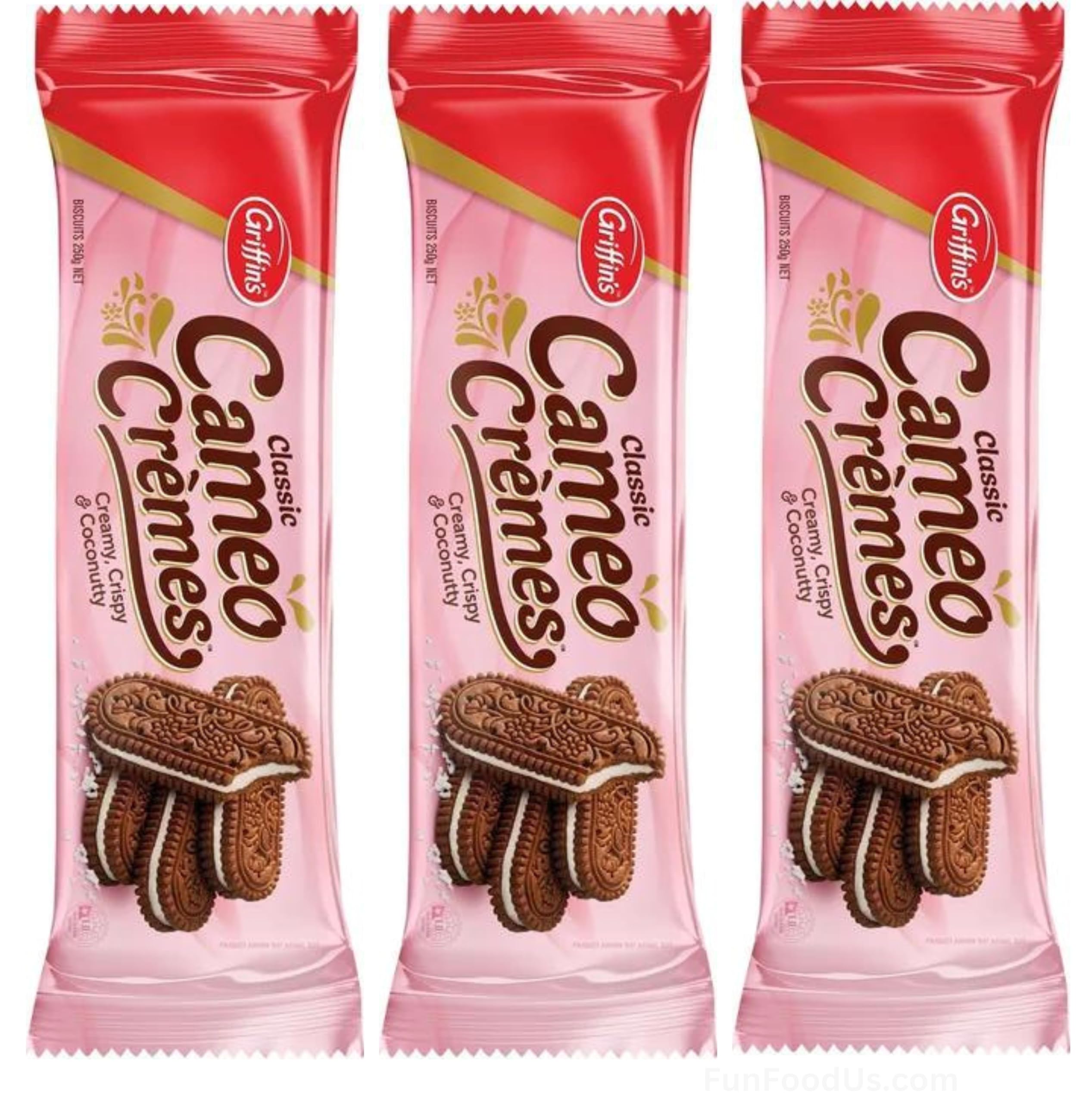こんぶ　スライスケーキ3 クッキークリーミーブロッサム1 ドリアン1 Amazon.com: Griffins Cameo Cremes Biscuits (Pack Of 3 x 250g Ea