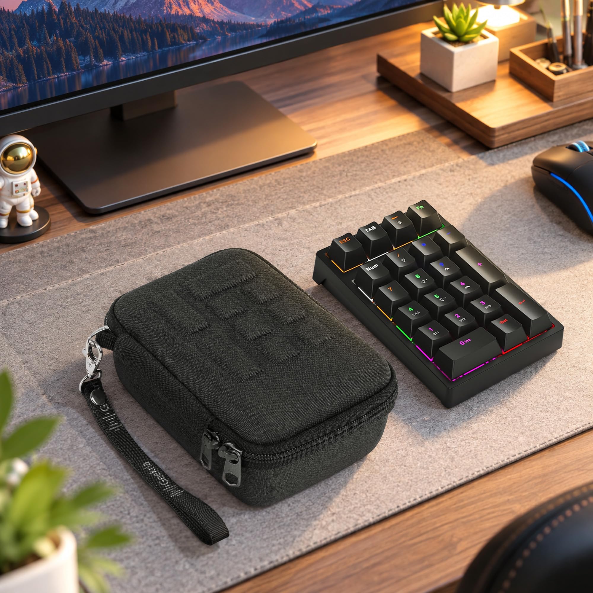 Amazon.com: Geekria Hard Shell Case for Qisan 21-Key Numpad