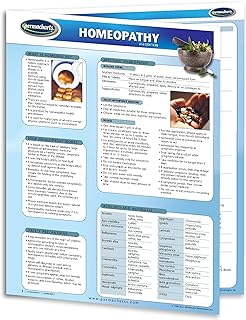 Homeopathy Alternative Medicine Guide - Quick Reference Chart by Permacharts