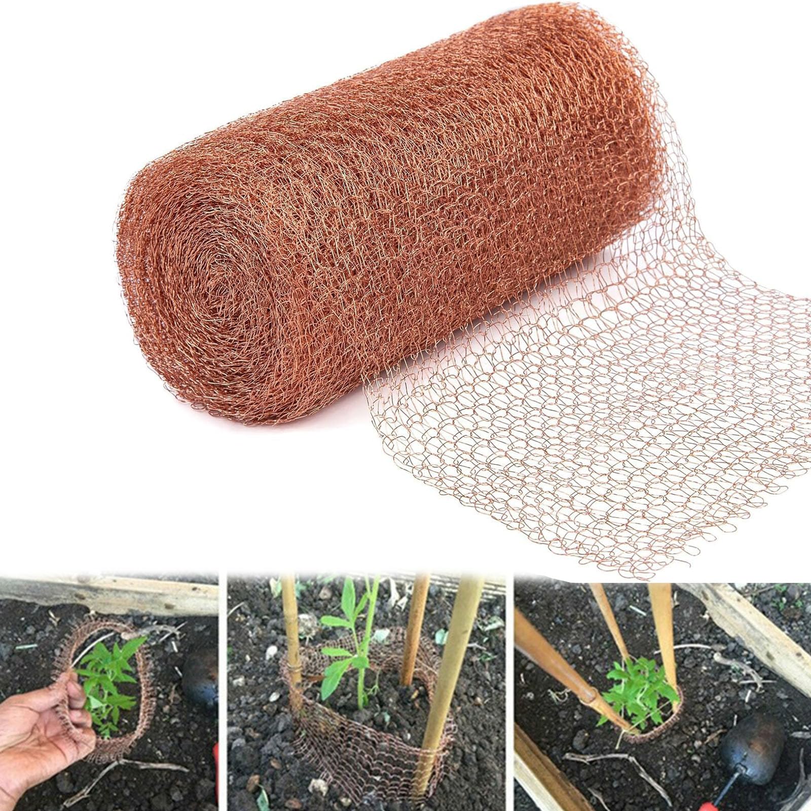 Filet Anti Limaces Et Escargots, 12.7cm X 6m Ruban Cuivre Anti Limace