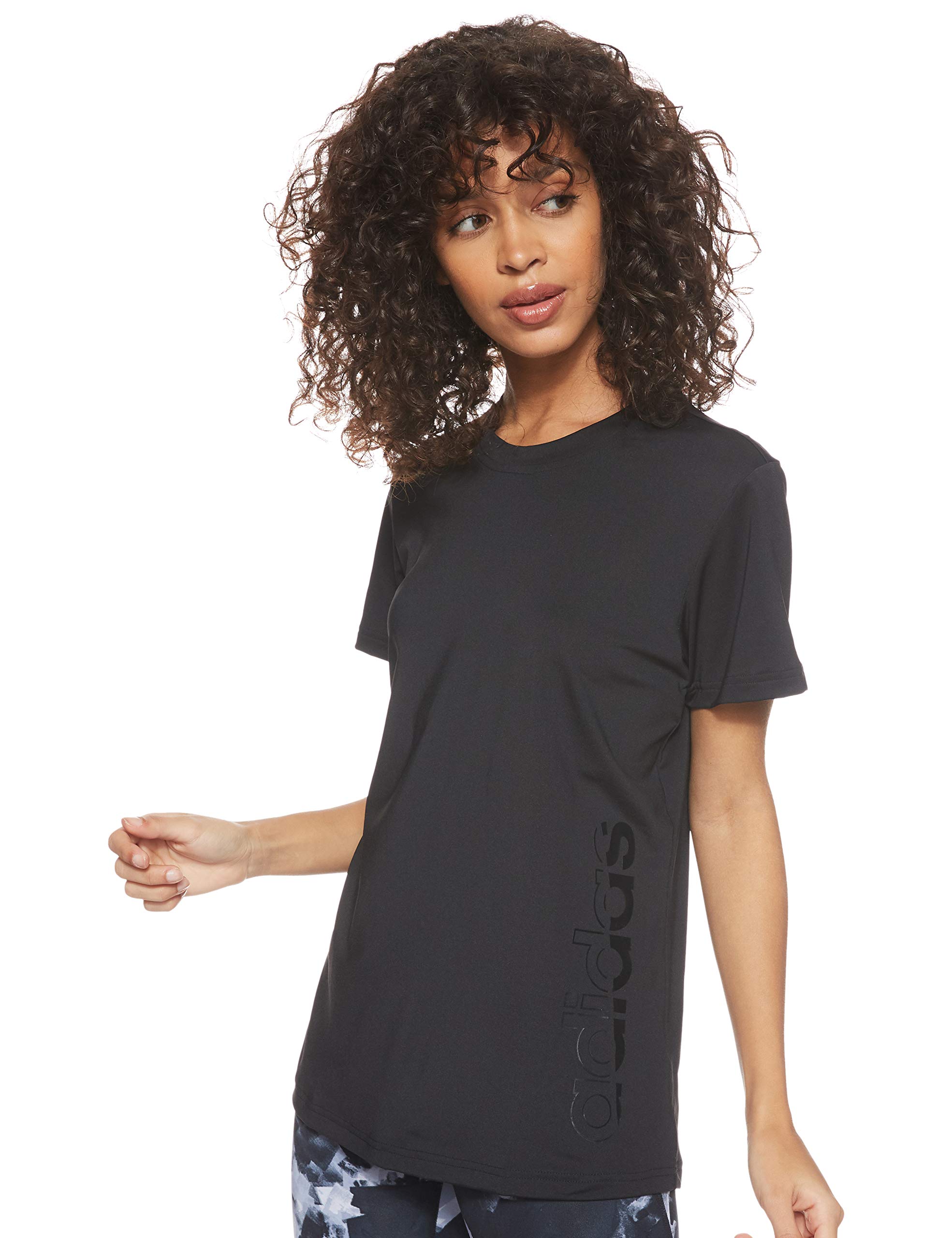 adidas Womens W D2M BRANDED T T-Shirt