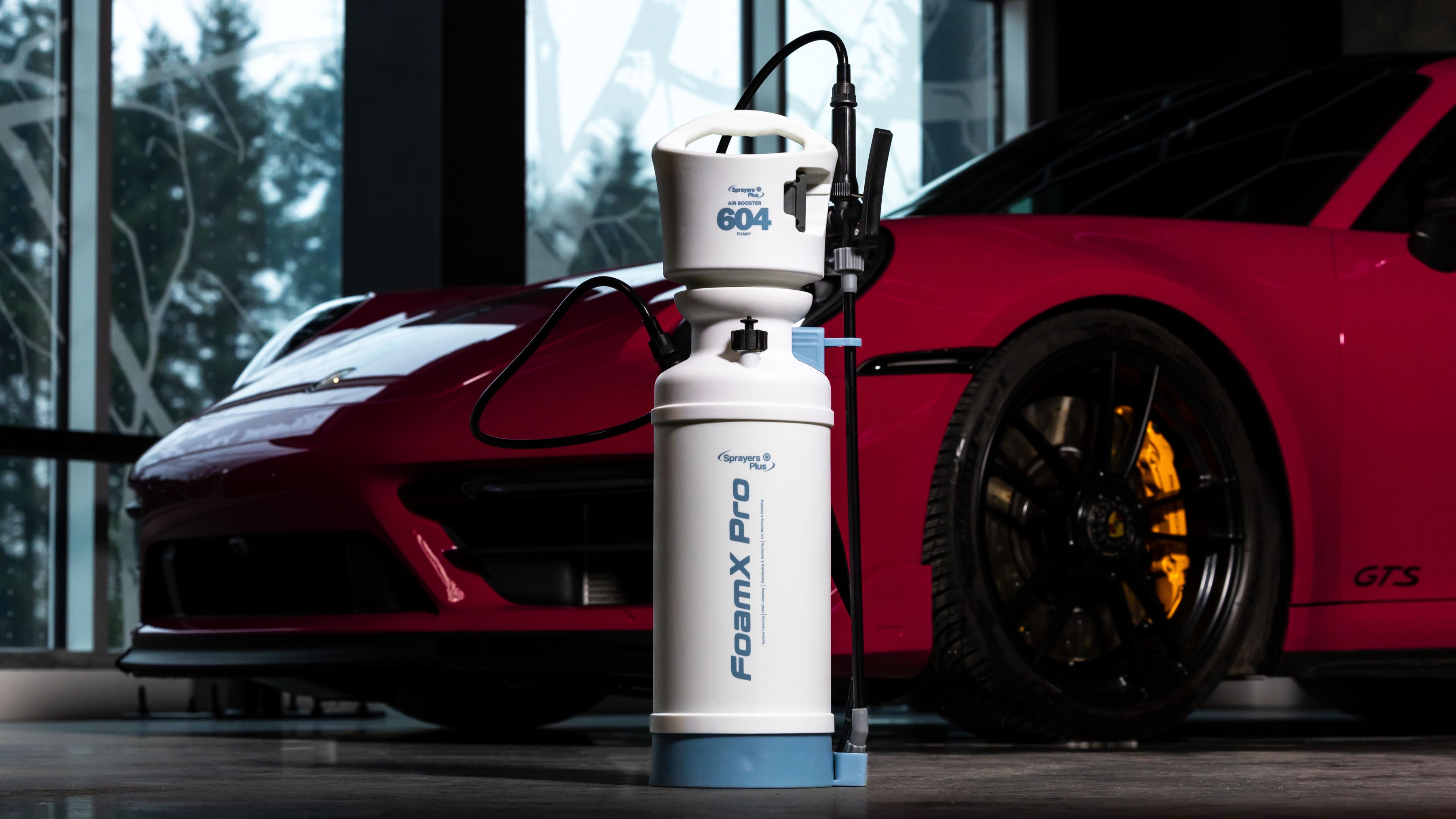 Amazon.com: Sprayers Plus 604 Air Booster Foam Sprayer, Battery