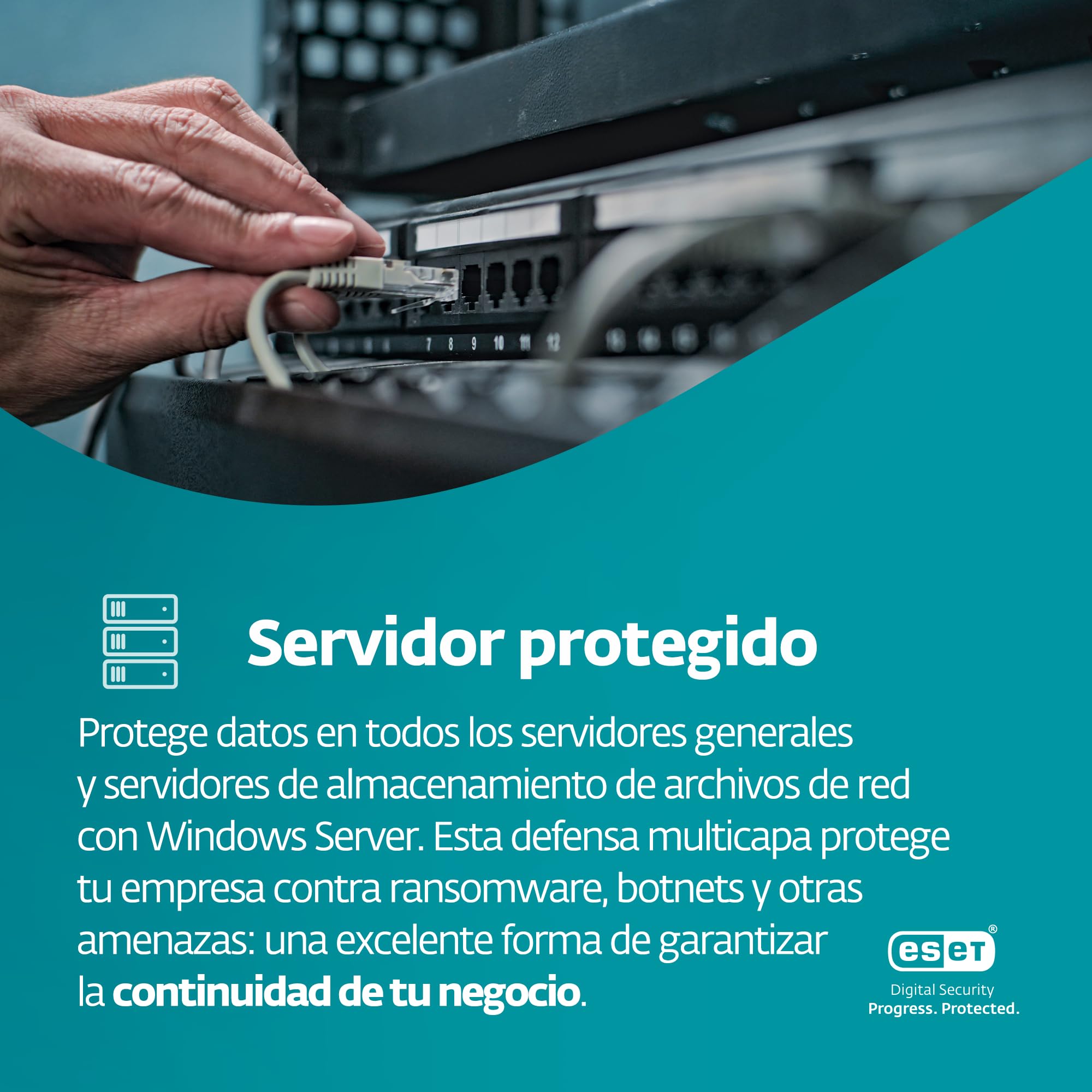 ESET Small Business Security | 9 dispositivos | 1 año | Antivirus, banca segura, navegación segura, cortafuegos, VPN, datos seguros, servidor protegido | Descarga digital