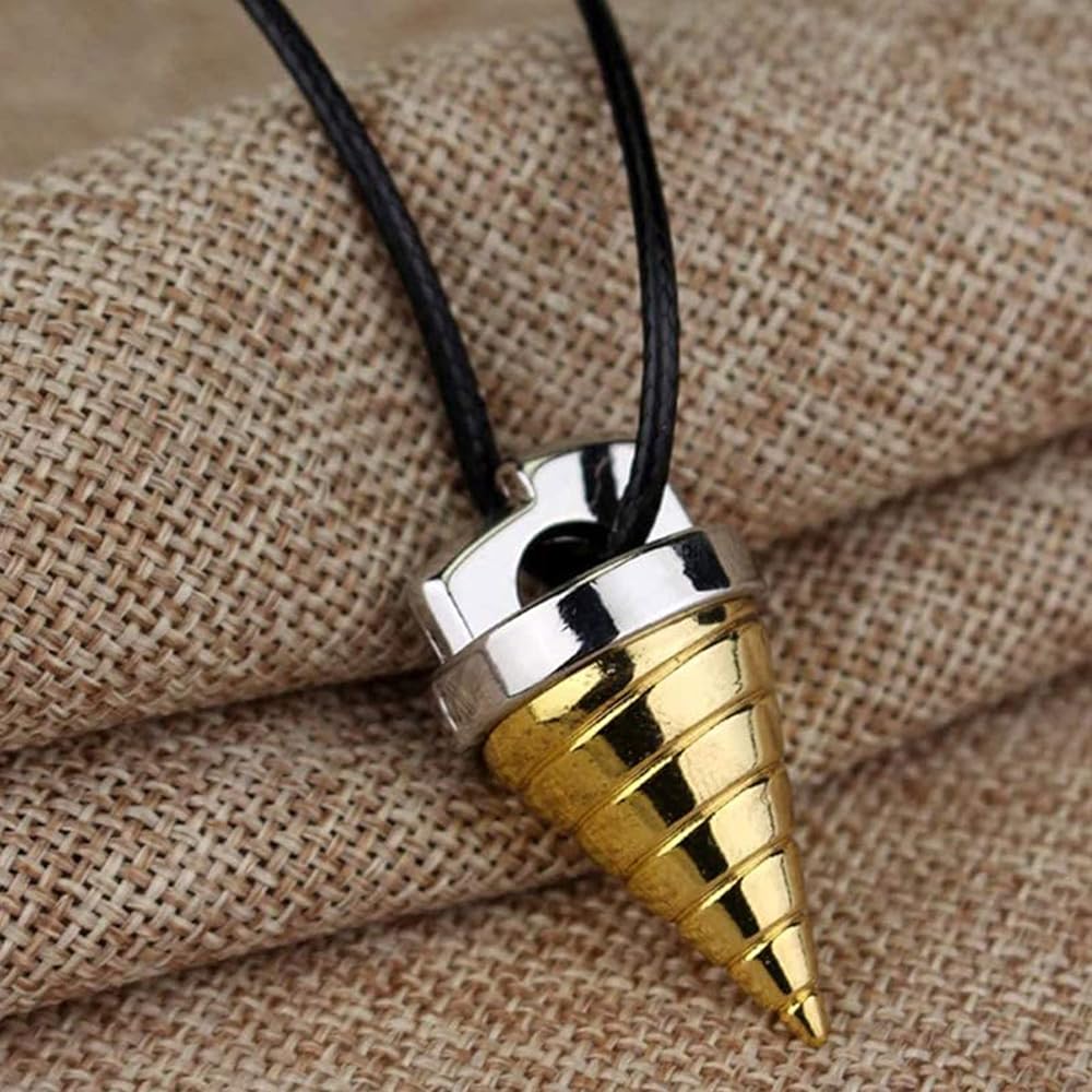retsamradassaT Core Drill Pendant Metal Gold Necklace | Amazon.com