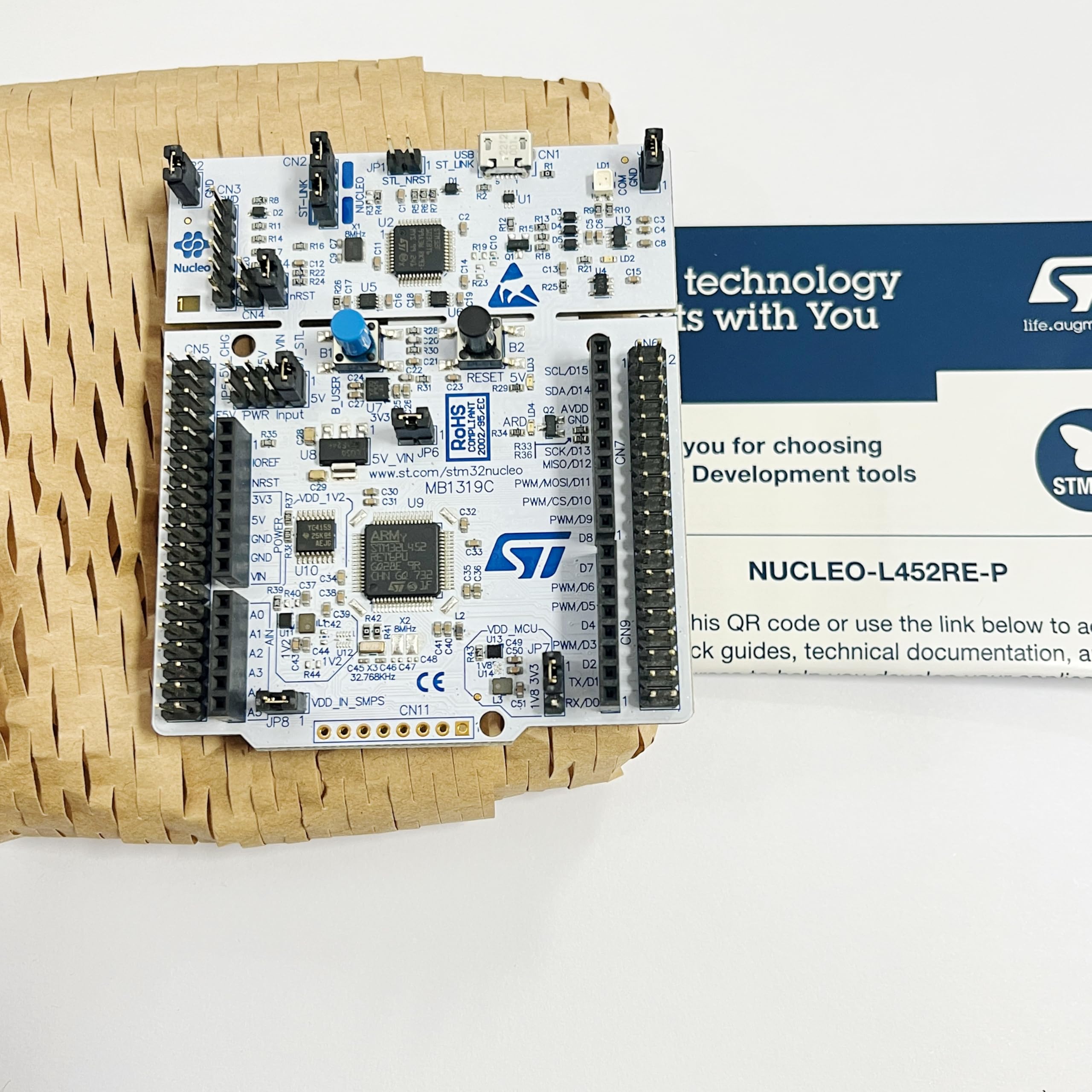Snapklik.com : YwPulseU NUCLEO-L452RE-P STM32 Nucleo-64 Development Board