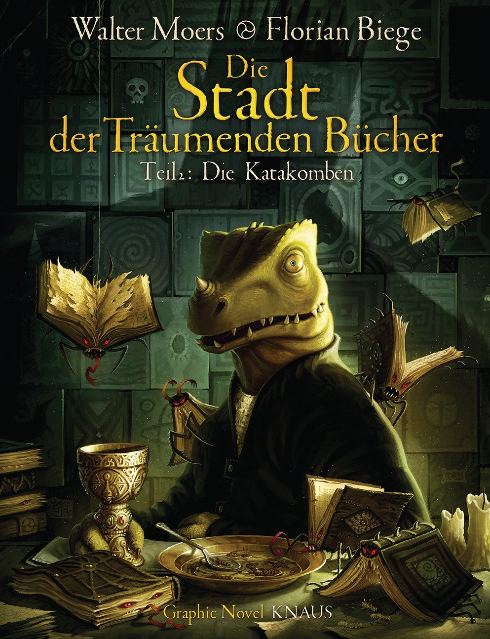 Die Stadt der Träumenden Bücher (Comic): Band 2: Die Katakomben (German Edition)
