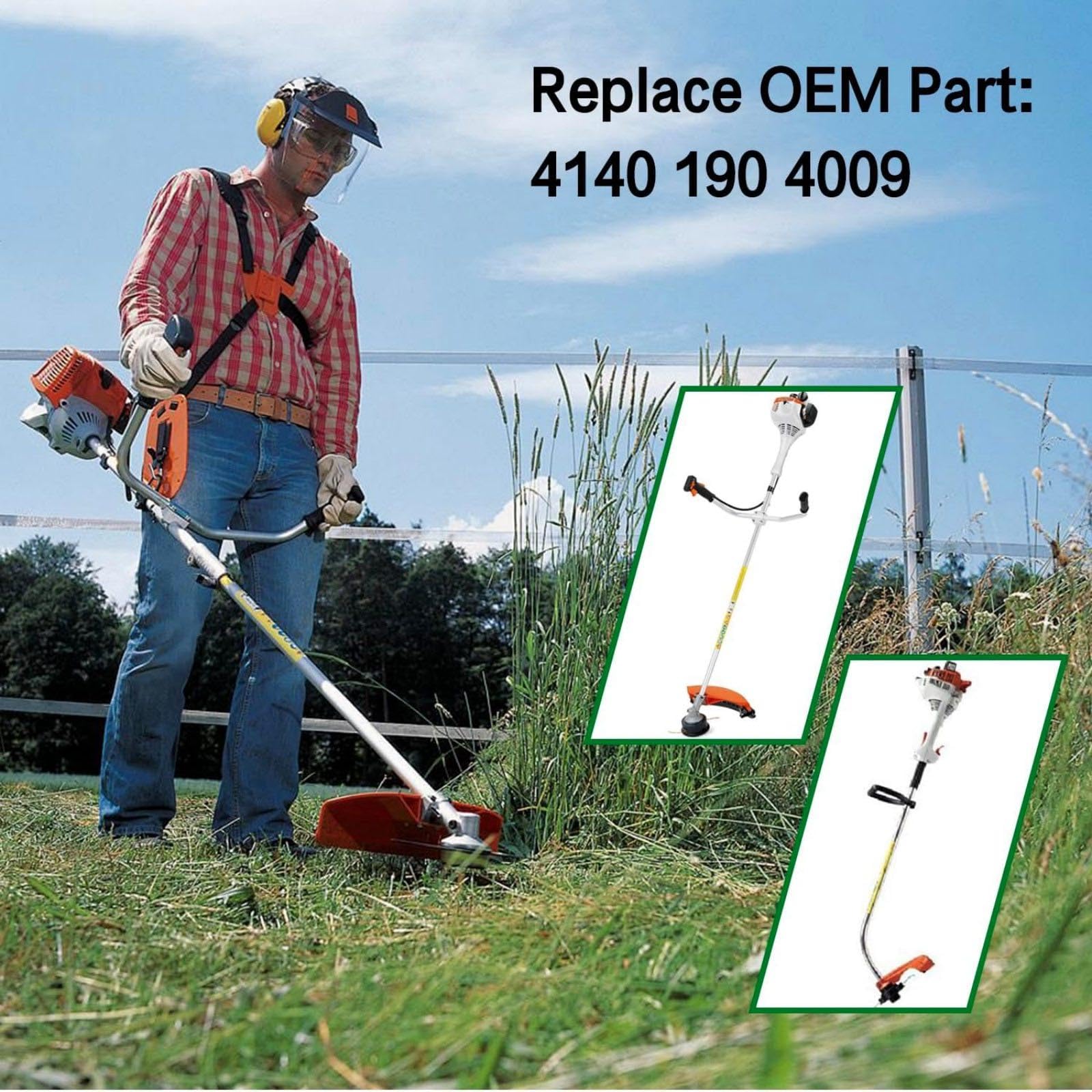 Rasenmäher-Ersatzzubehör Rasentrimmer Recoil Starter für Stihl FS38, FS45, FS45L, FS46, FS55, FS55C, FS55R, FS55RC, FS55T, FC55, HL45, KM55, KM55C, KM55R, KM55RC Rasentrimmer