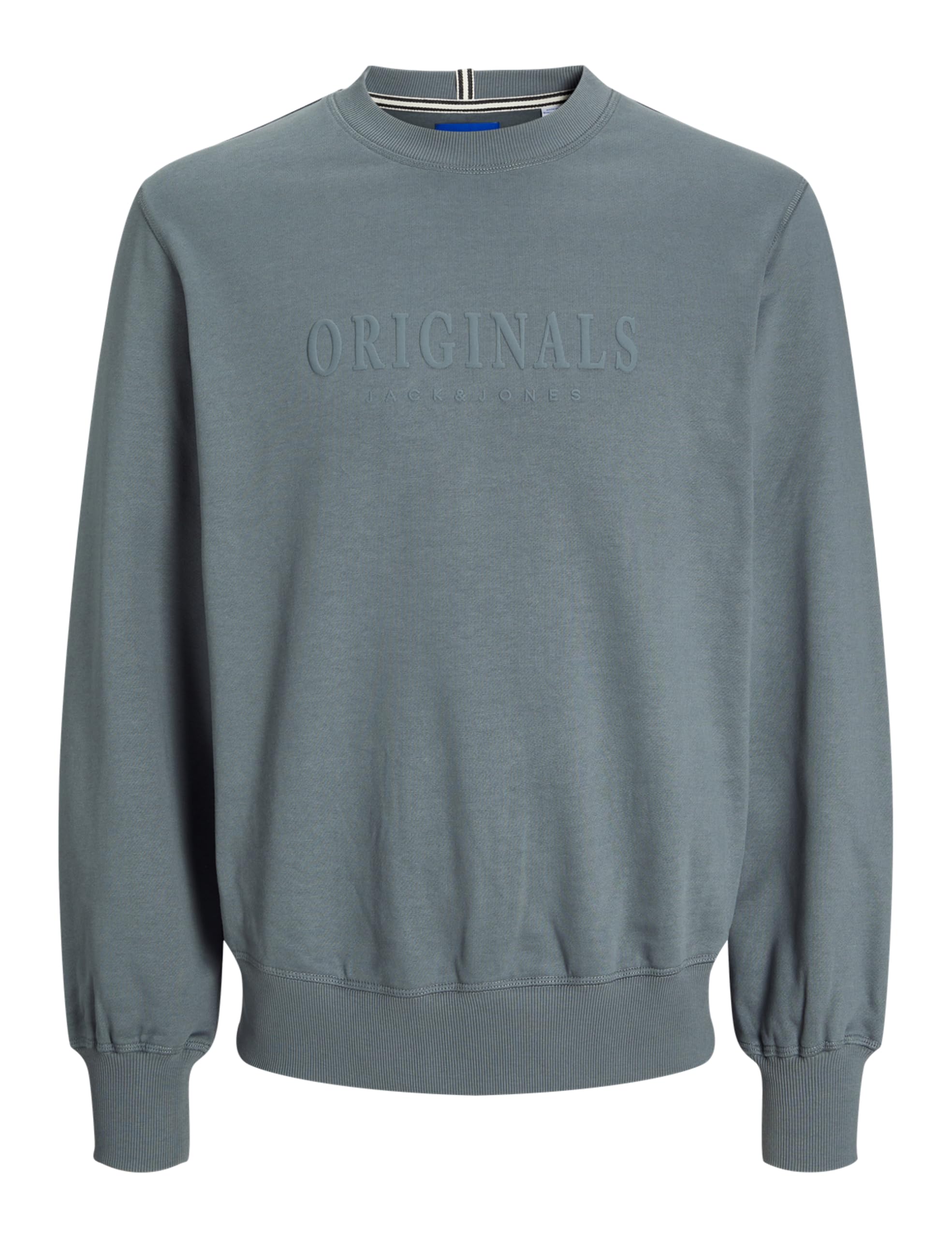 JACK & JONES Male Sweatshirt Printed Sweatshirt, stormy weather, S