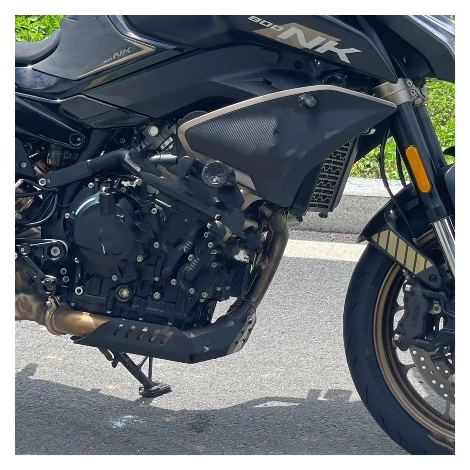Paracoppa motore moto Per 800NK 800 NK NK800 2023-2024 Moto Sotto Piastra Paramotore Fondo Motore Telaio Di Protezione Pancia Copertura Della Accessori