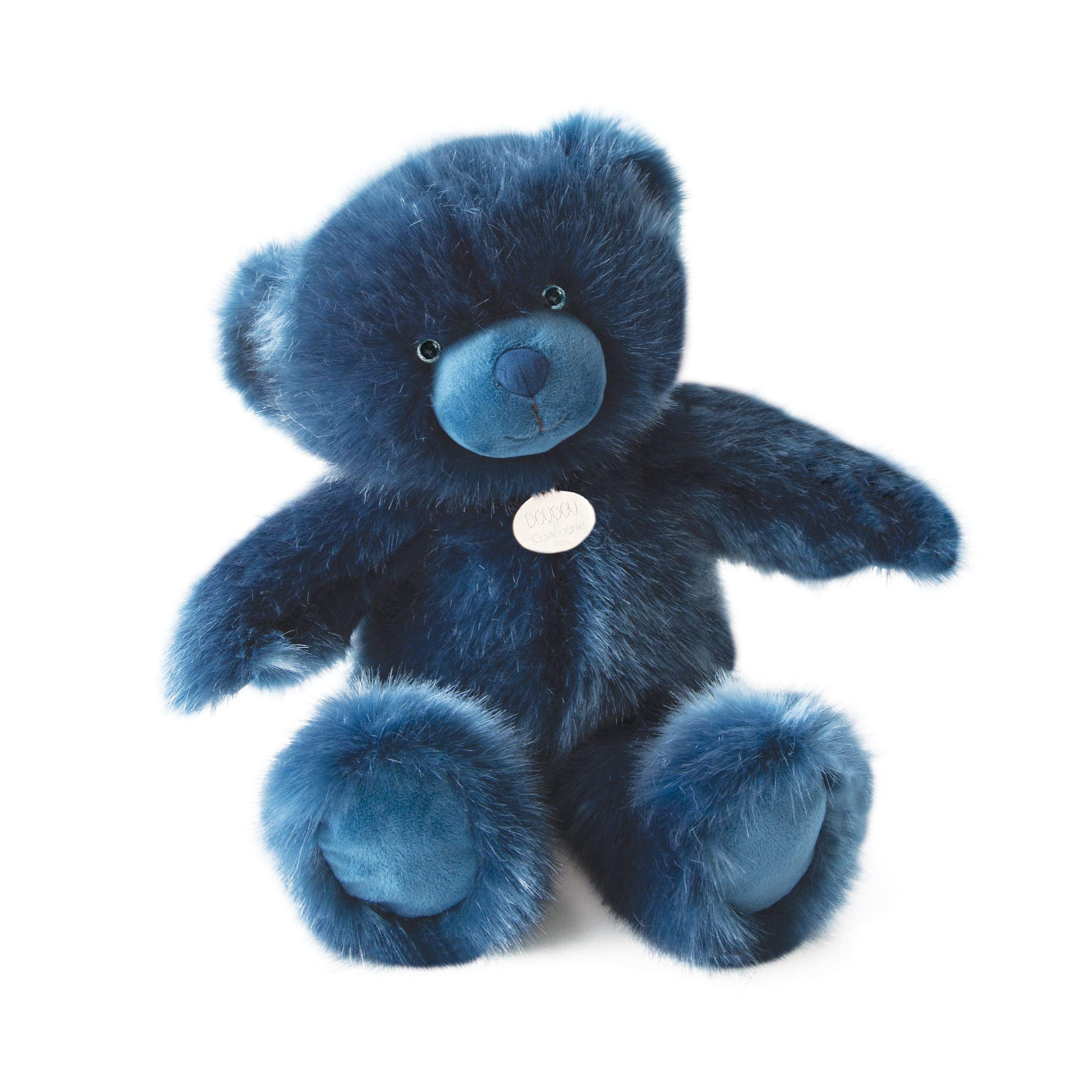 Doudou et Compagnie - Ours En Peluche - 40 cm - Bleu Jean - Ours Collection - DC3726