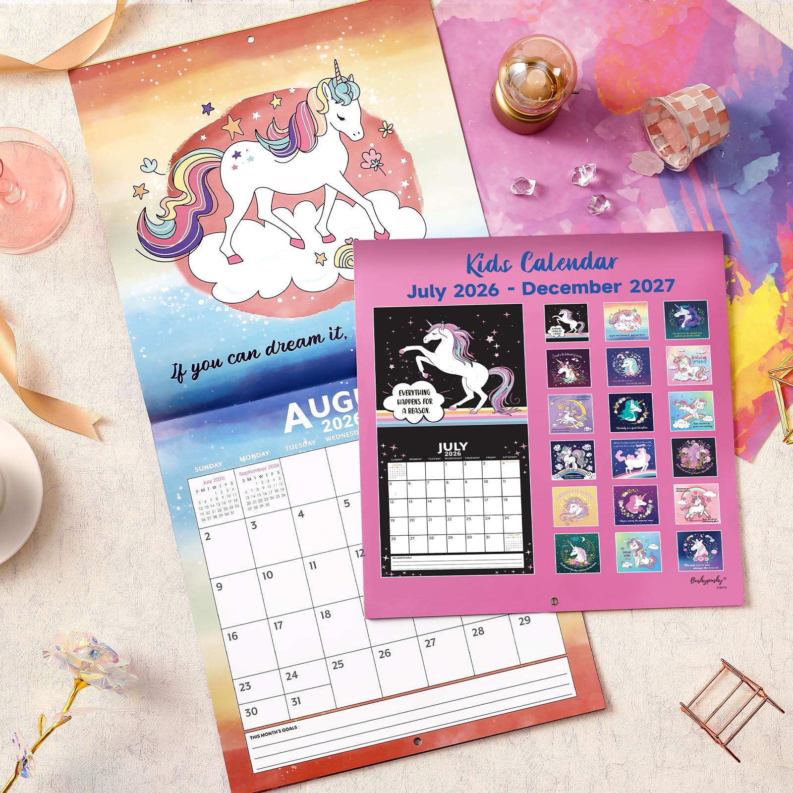 Amazon.com: Kids Calendar 2026-2027 - 2026-2027 Kids Wall Calendar