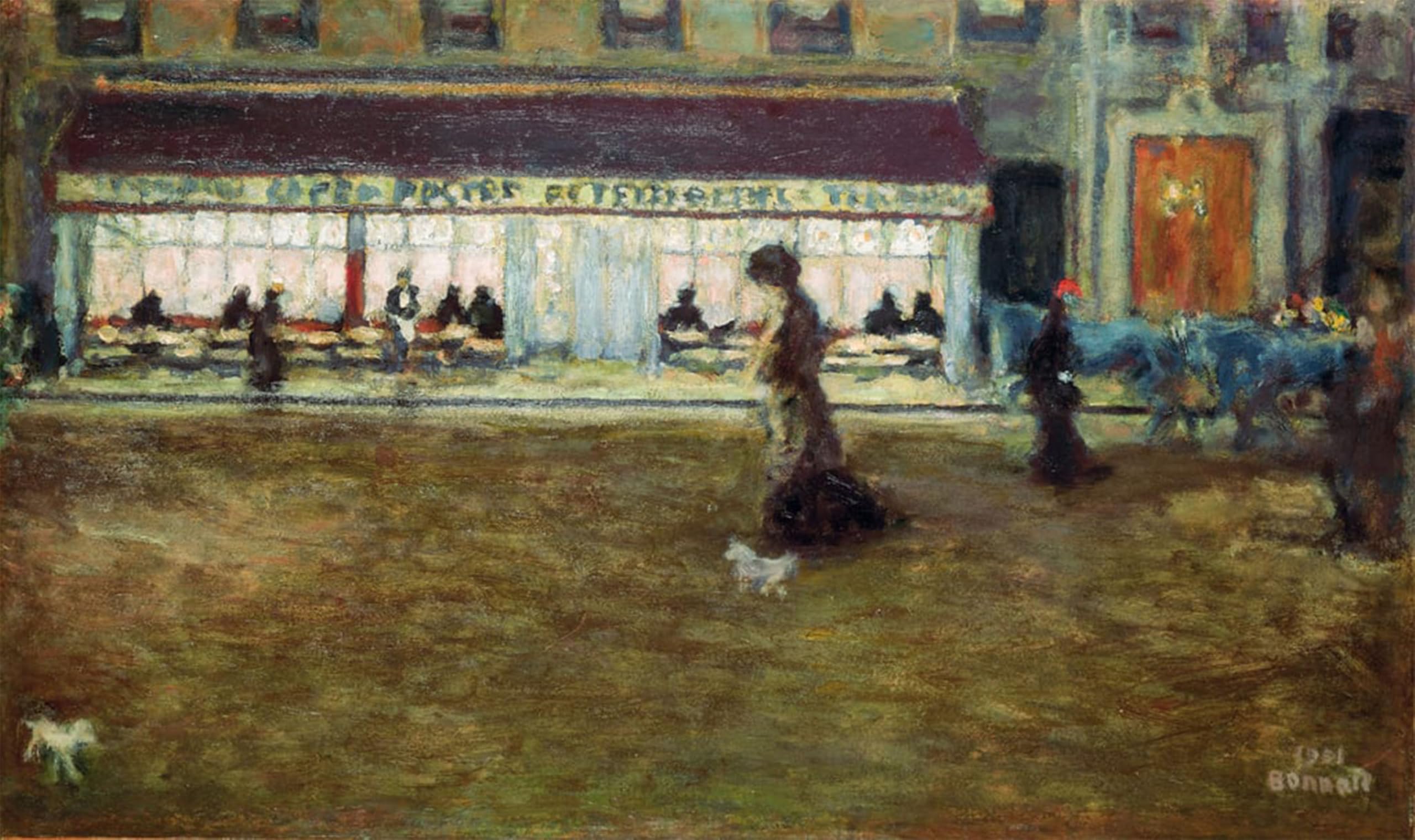 ARTXLXXBN Famous Print Painting Colorful Art Print Avenue De Clichy by Pierre Bonnard Canvas Art Decorations for Home Decor 60x90cm