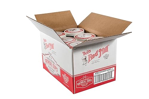 Miniatura 8 de Bobs Red Mill - Vaso de avena con avellana y arándanos, 2.5 onzas (paquete de 12)