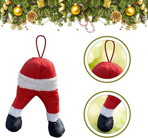 Miniatura 4 de Decoración de Navidad de felpa de Papá Noel adorno de muñeca decoración de Navidad decoración de árbol de Navidad adornos de Navidad ambiente