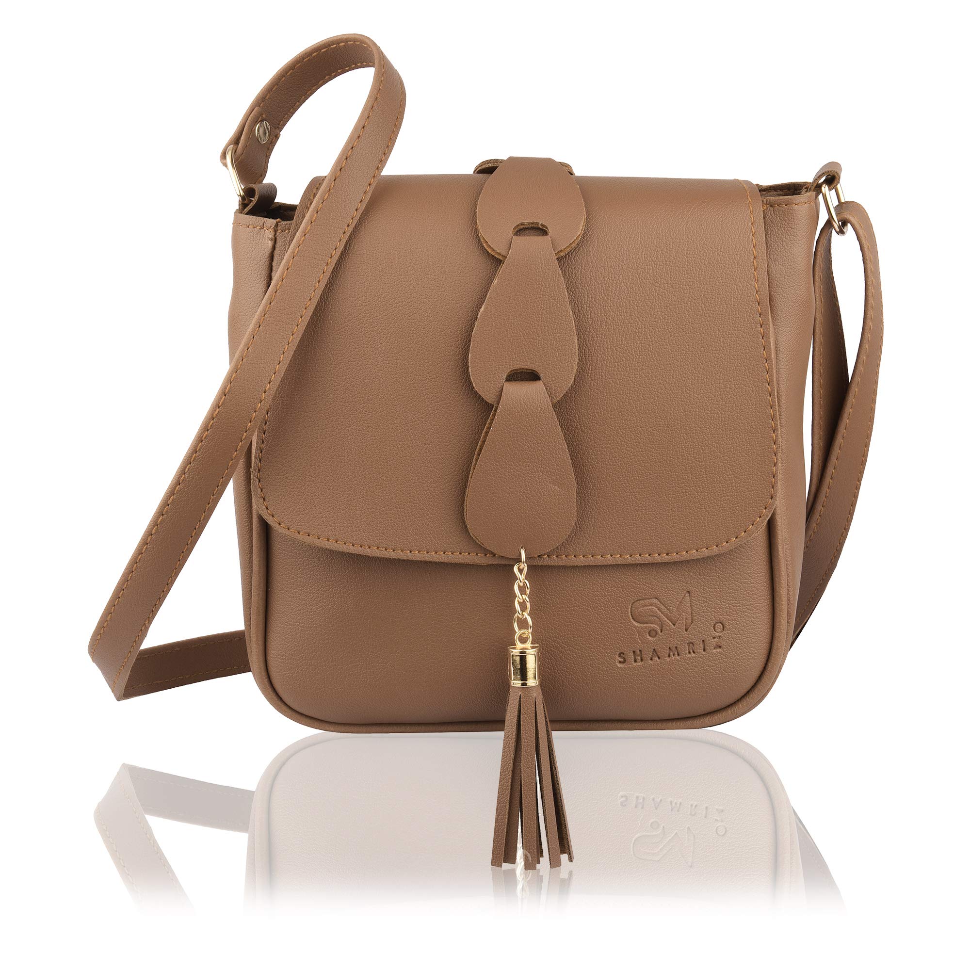 SHAMRIZ Womens & Girls Sling Bag (Cream) (B08NXWDX9Q) Amazon Price History, Amazon Price Tracker