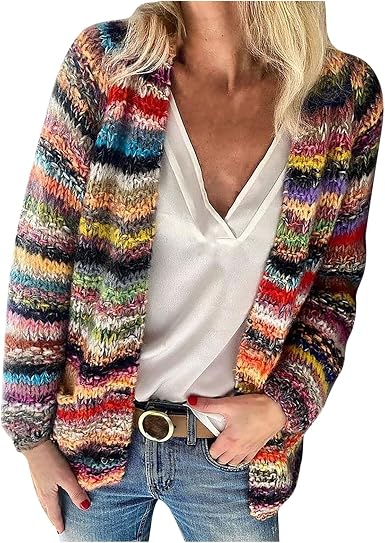 Women's Sweater Knitted Cardigan Loose 