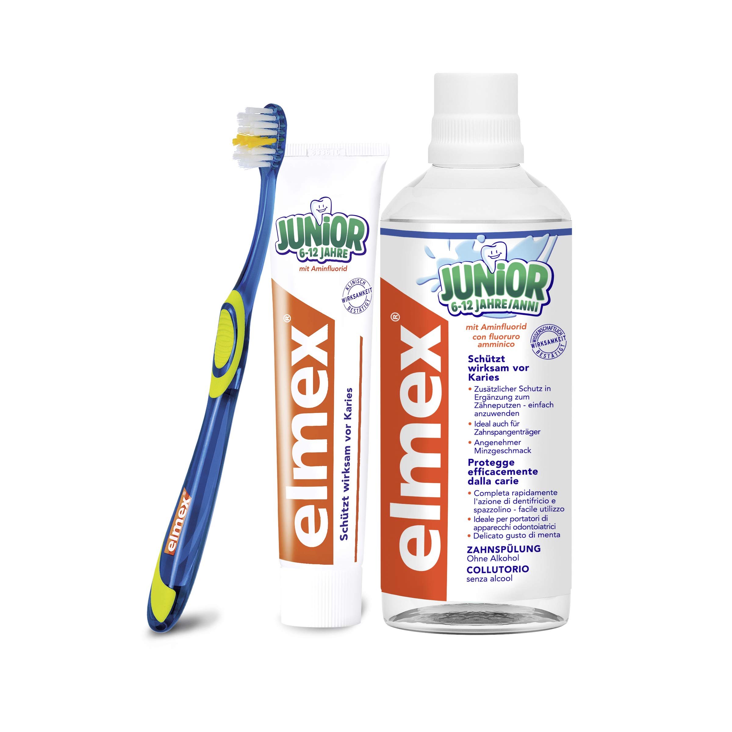 elmex dentífrico Junior Paquete de 6