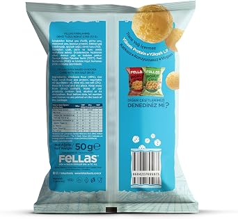 Fellas Nohut Cipsi - Deniz Tuzlu (50 g)