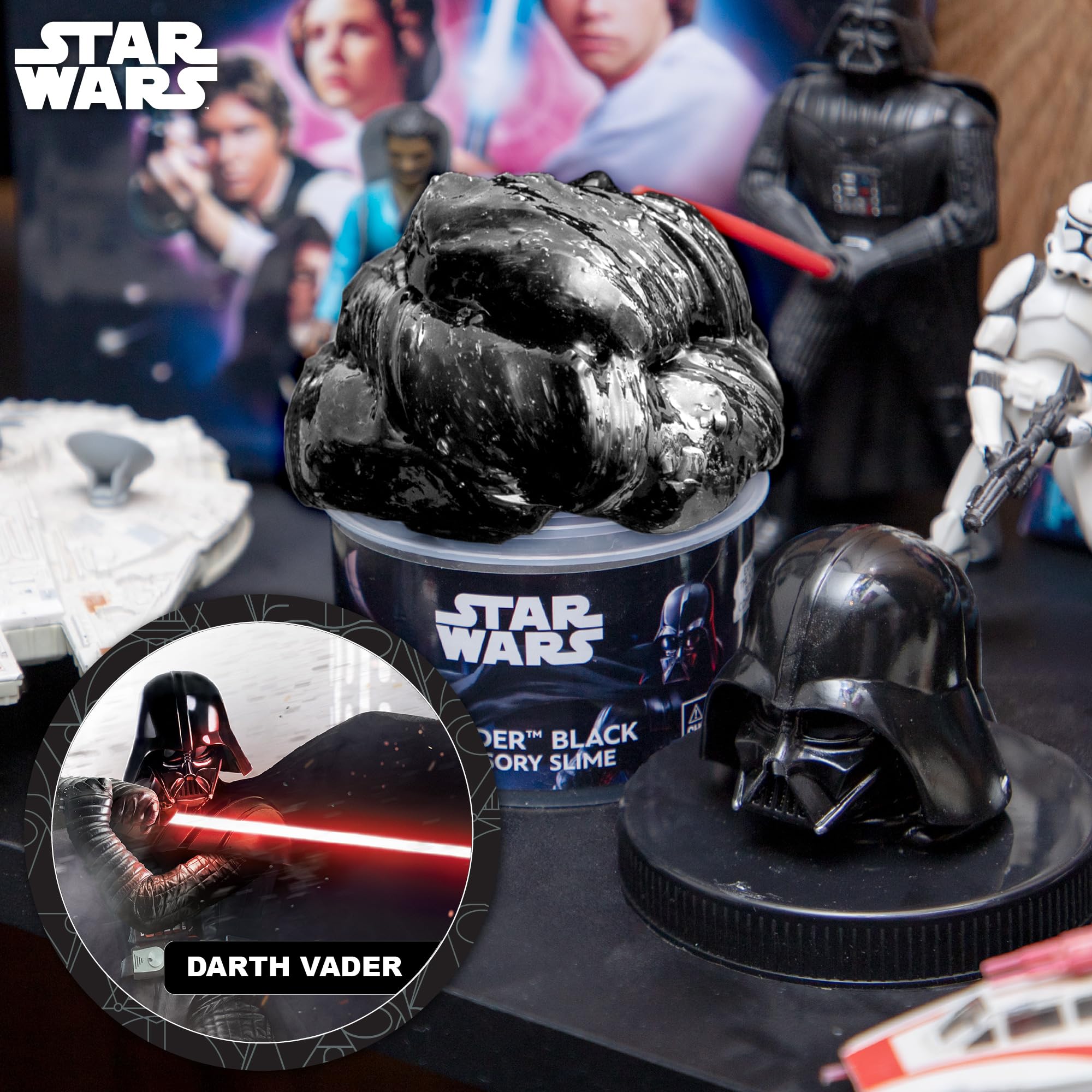 Amazon.co.jp: 公式スターウォーズスライム、3パックギャラクシー