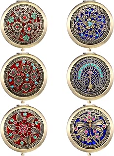 6 espejos de tocador de metal plegables vinta...