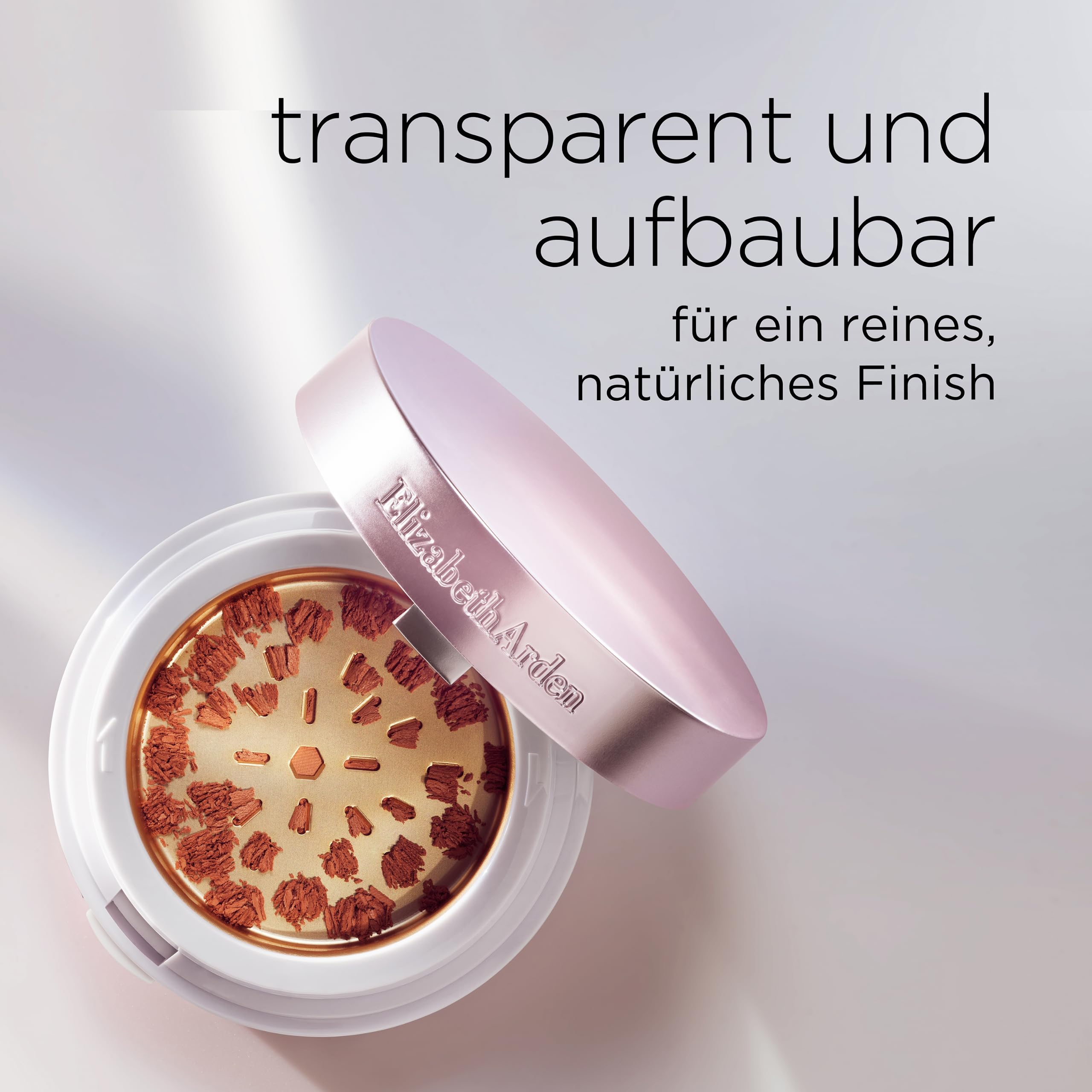 Elizabeth Arden - Pure Finish, Mineralisches Puder-Make-up, Glättende und Illuminierende Gesichtspflege, Hautpflegekomfort und Pure Perfektion, Für alle Hauttypen - 8,33 g