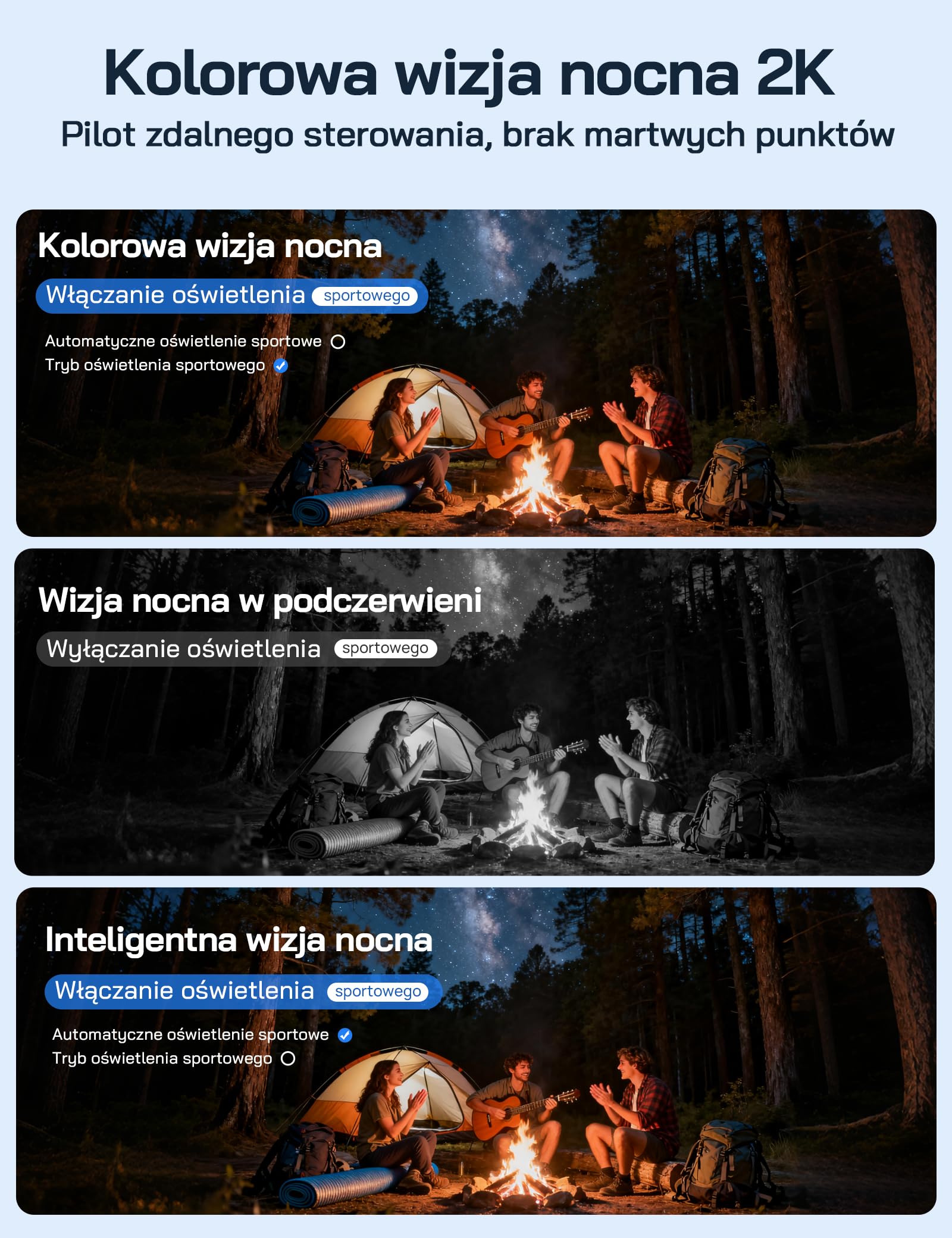 WOLFANG Kamera Łowiecka 4G LTE Solarna, Kamera Przyrodnicza 2K Live View, PTZ 355°/90°, Noktowizor, PIR, IP66, Kamera Bezpieczeństwa do Obserwacji Zwierząt