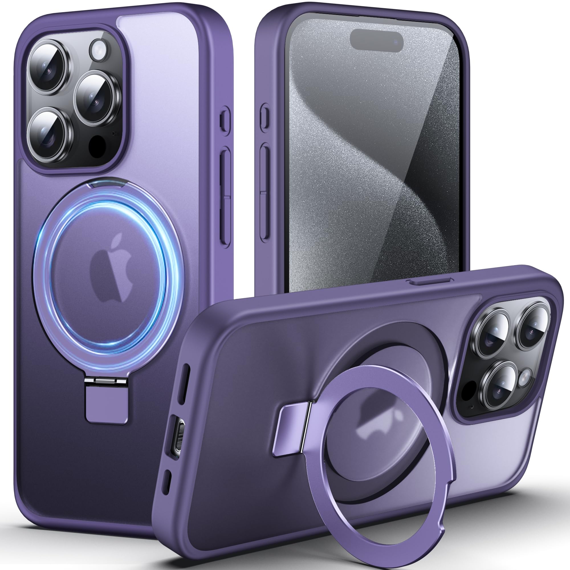 Amazon.co.jp: DASFOND iPhone 15 Pro 用 ケース [MagSafe 対応