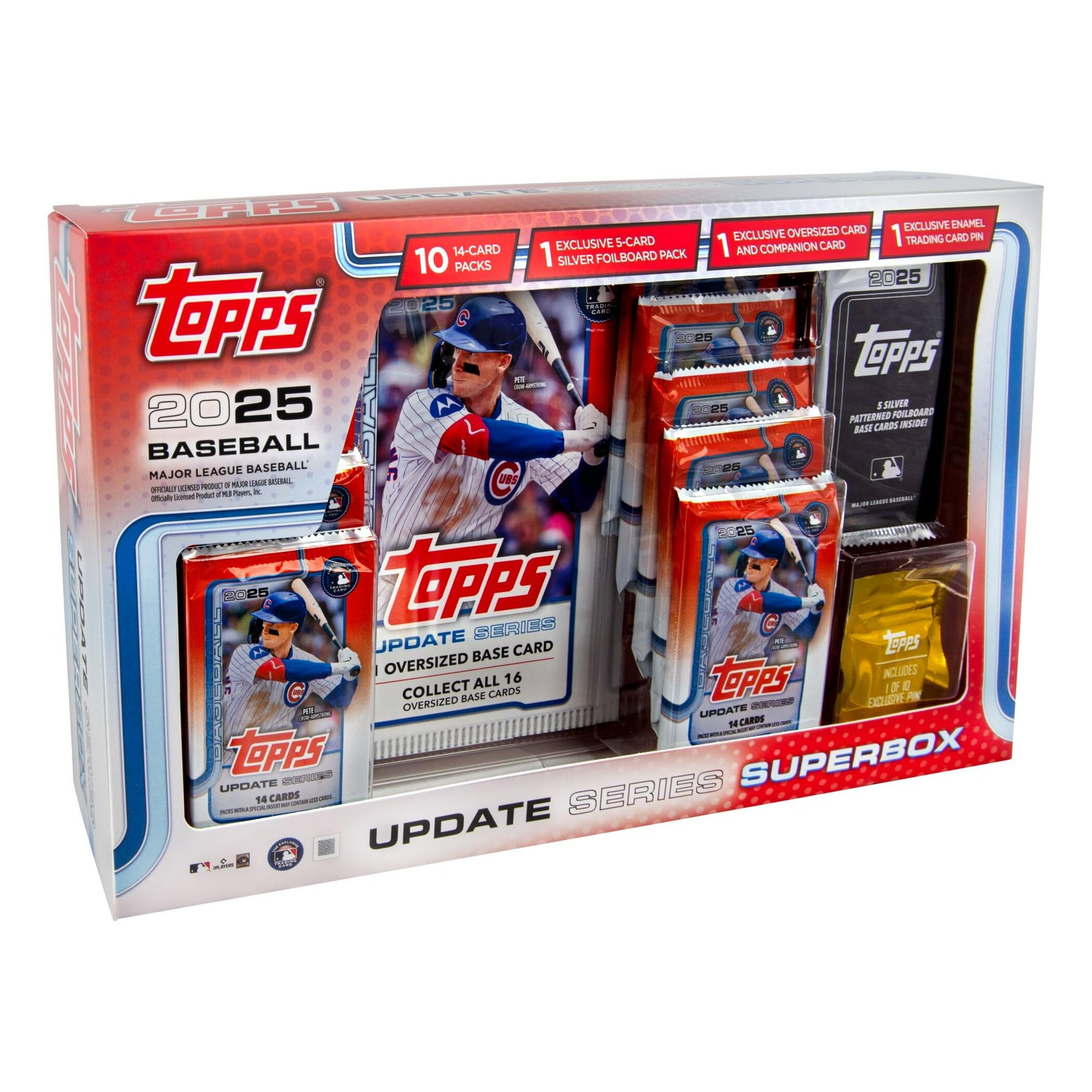 2025 Topps Trading Card Games Updates Baseball Super Box : Amazon
