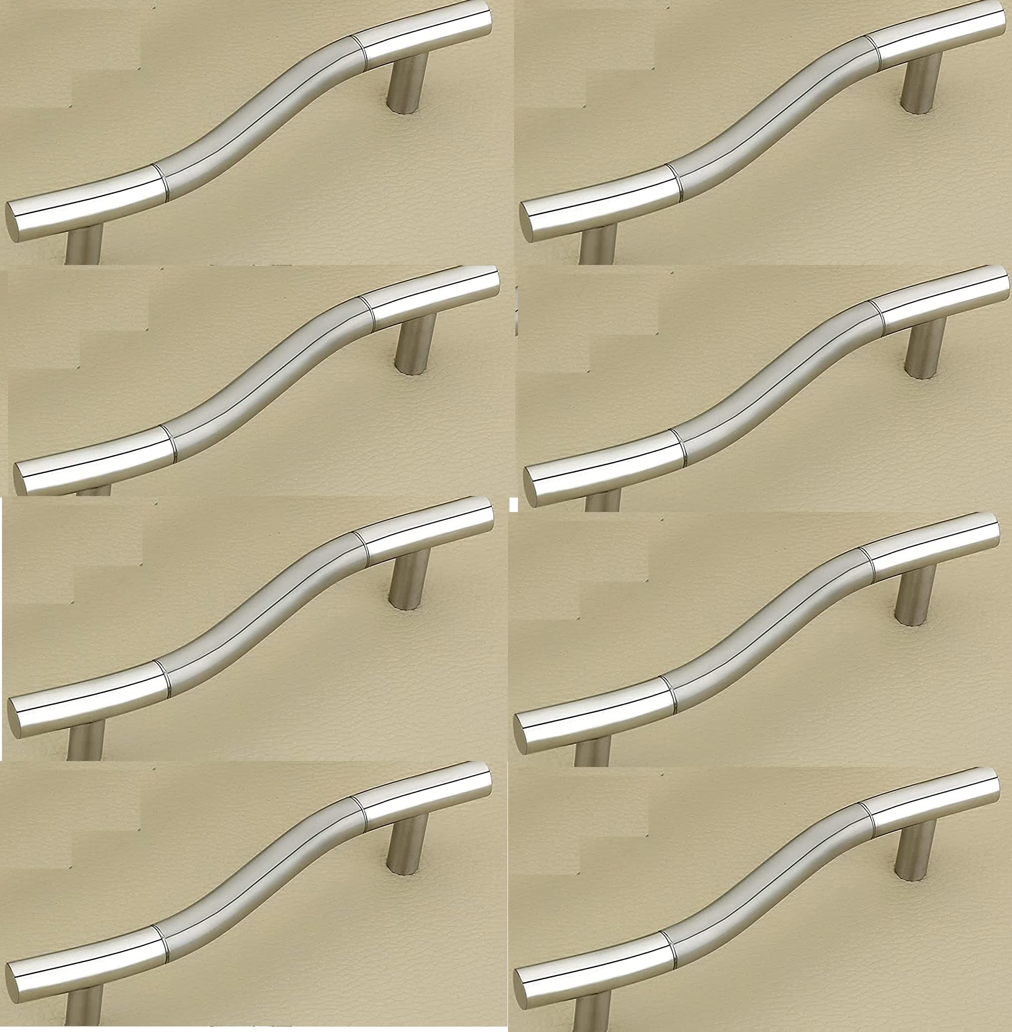Cabinet Handles, Silver, 4 Inch - Pack of 4 Pcs, Chrome Finish (4) (B0BVMQJ9RJ) Amazon Price History, Amazon Price Tracker