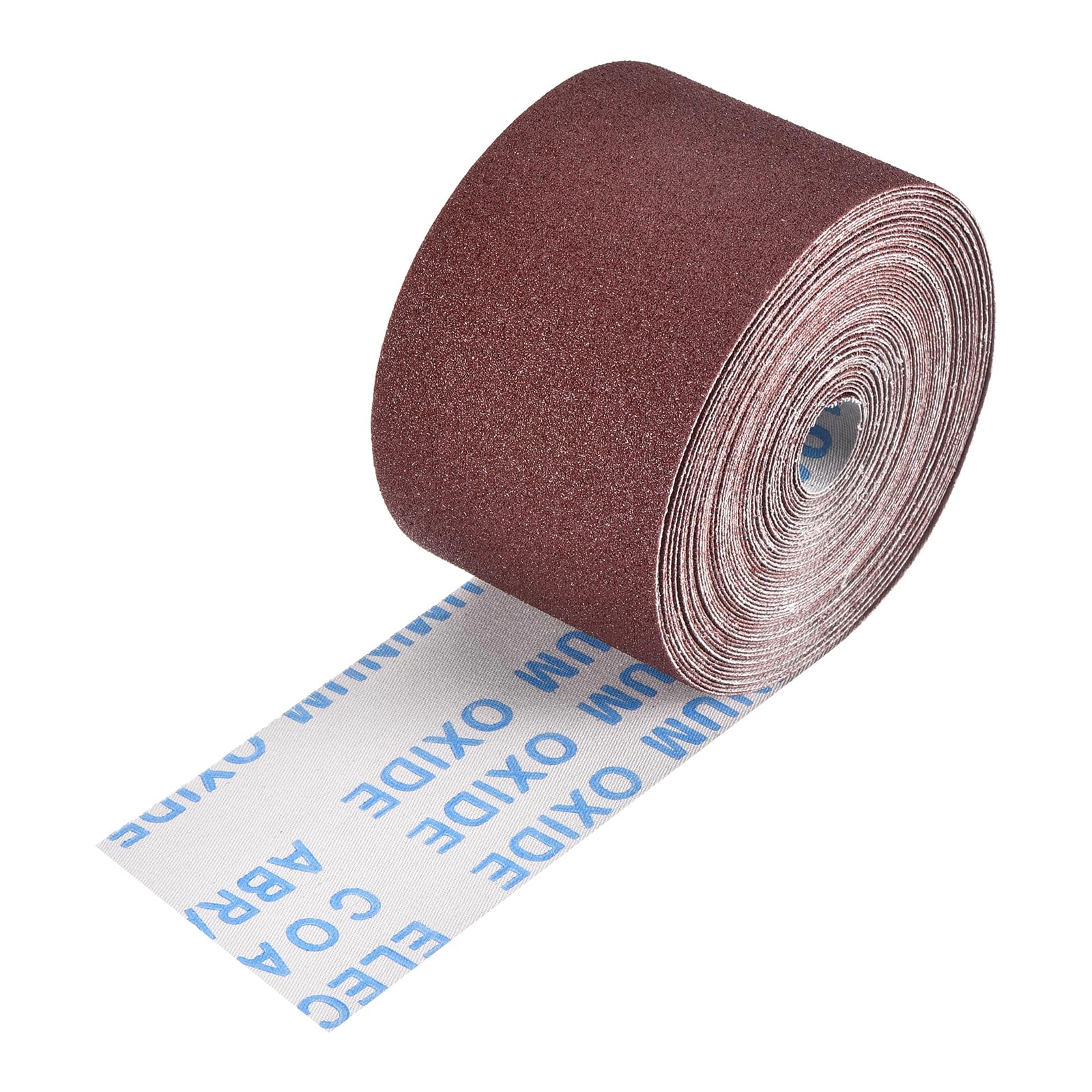 Kozelo Sandpaper Roll - [3 Inch x 35 Feet 100 Grits] Emery Cloth Roll for Metal Auto Wood Finishing Polishing and Scratches Removing, Aluminum Oxide
