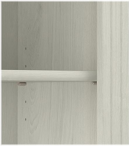 Miniatura 5 de Saratoga - Estantería con 5 estantes y 72 pulgadas de alto, color roble blanco lino