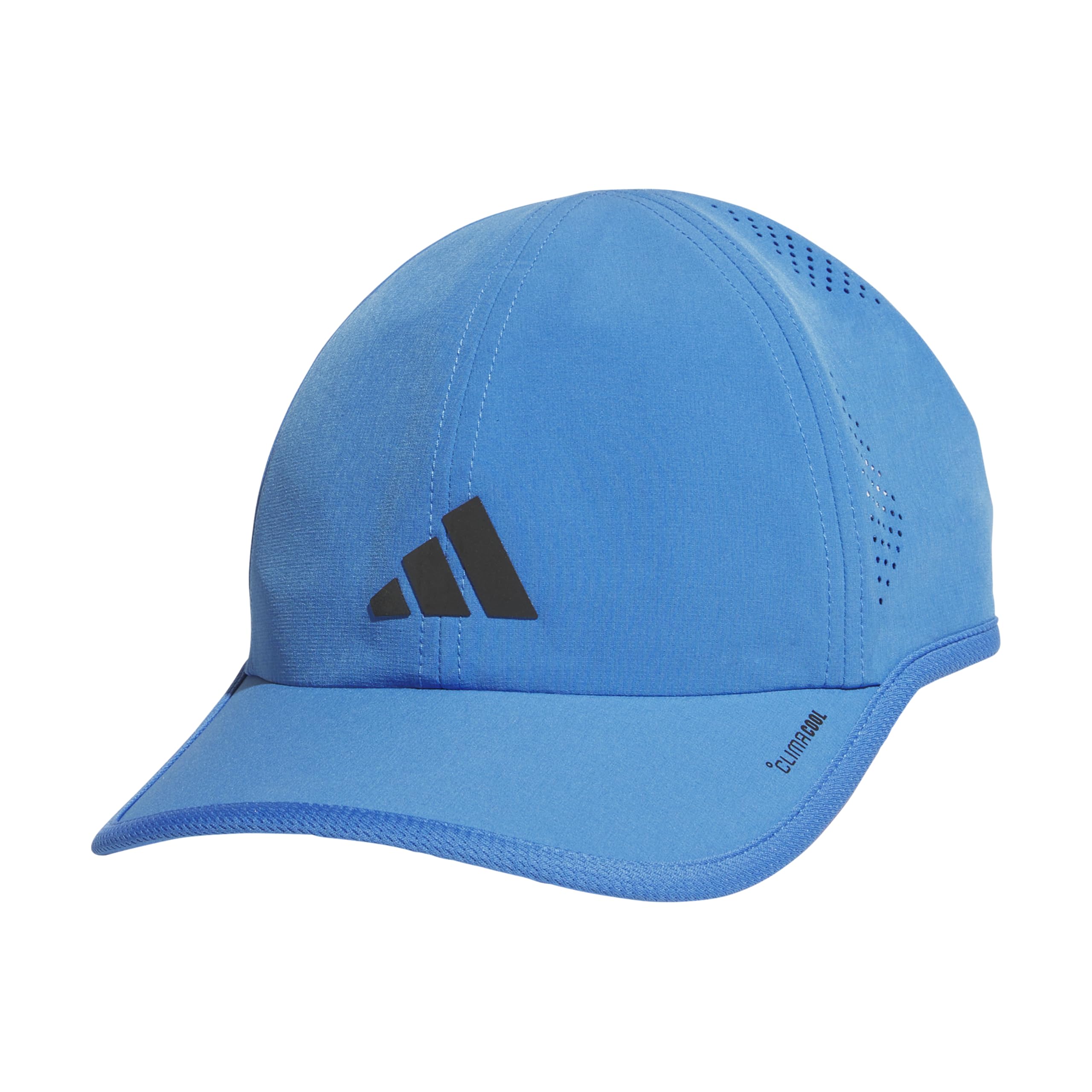 Adidas Men's Superlite Hat – Lightweight Athletic Running Cap for Workouts, Ray Blue/Black/3.0, One size