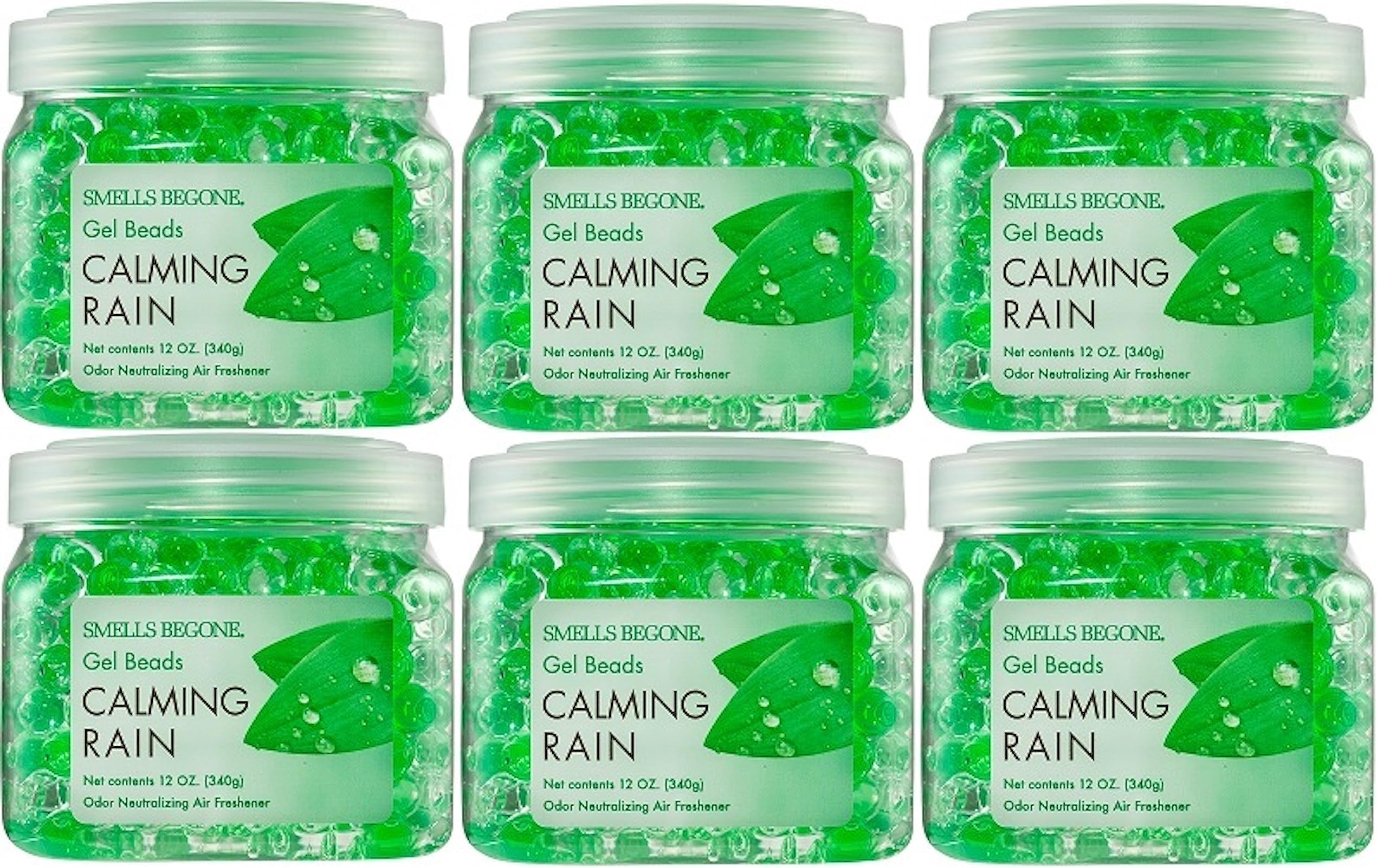 Sure Scents Crystal Beads Air Fresheners, Hawaiian (Pack of