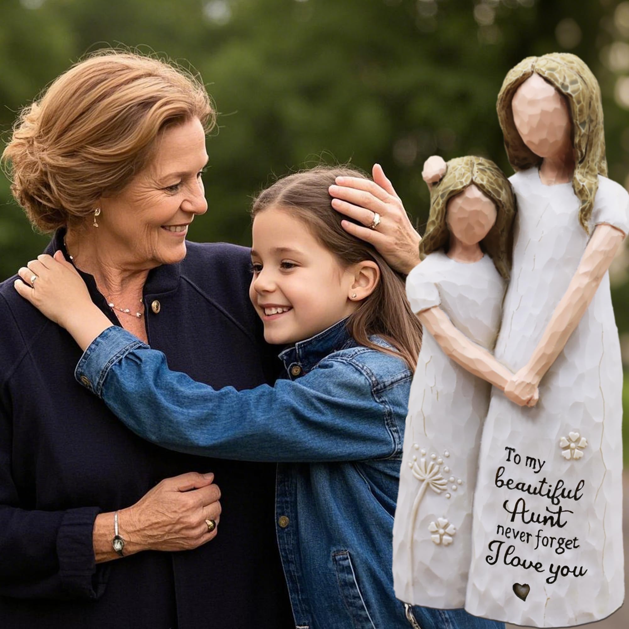 Aunt Gifts, Best Aunt Ever Gifts, Auntie Gift Ideas, Aunts Birthday Gift, Aunt, Sculpted Hand-Painted Figurine