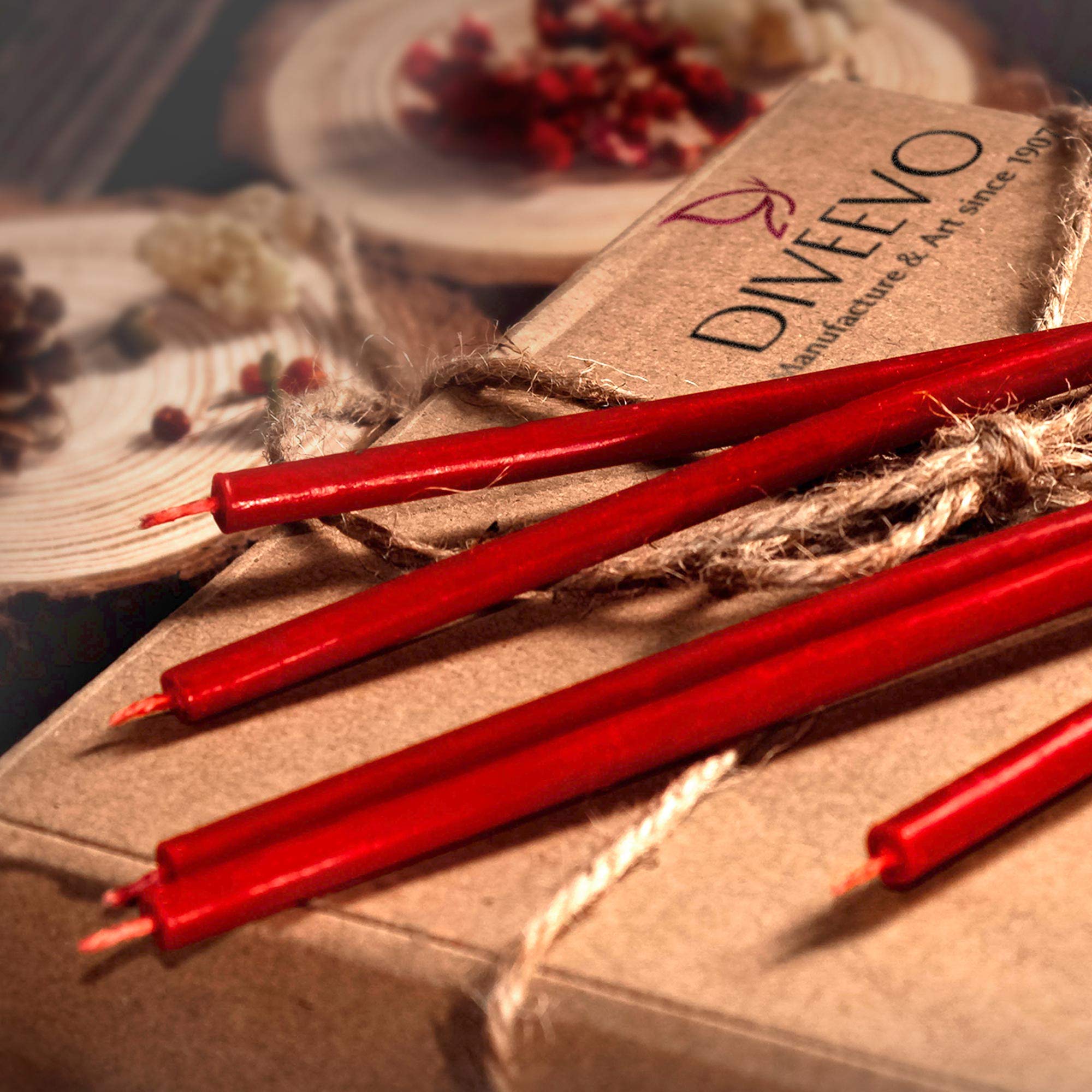 Candele Cera D'Api Chiesa - 100 Pezzi, Blu, Senza Gocciolamento - Foto 5