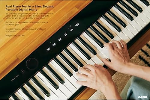 Miniatura 4 de Casio, Pianos digitales de 88 teclas (PX-S1100BK)