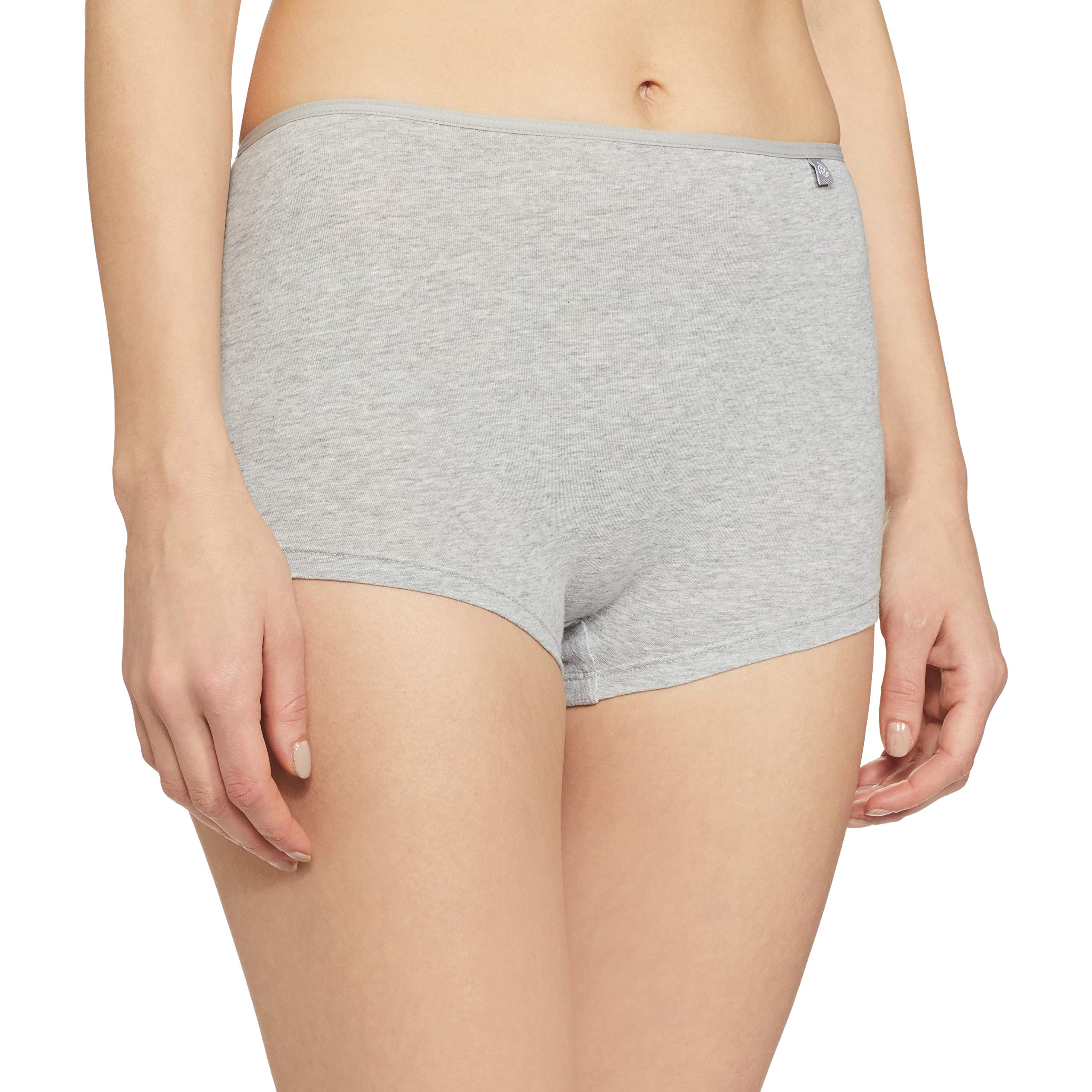 jockey Women's Cotton Boyleg (Pack of 1) (SS04_Light Grey Melange_Large_Light Grey Melange_L)-picture-11