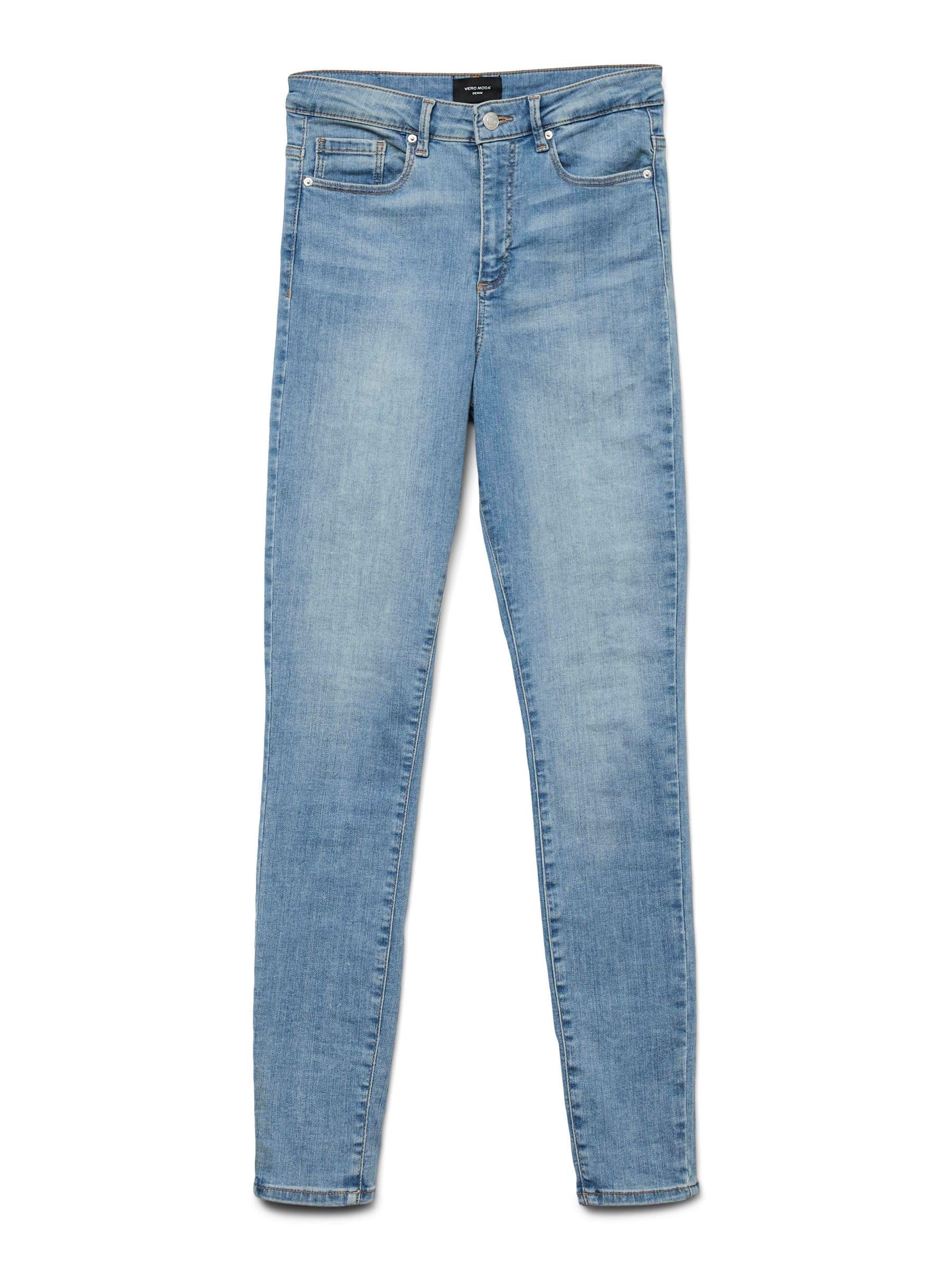 Vero Moda Women's Blue Sophia Hw Skinny Jeans in Size 28 R, Sports Direct