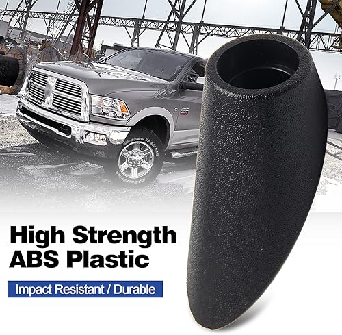 Miniatura 2 de HTRACING Base de antena AM FM adaptador compatible con accesorios Dodge RAM 1500 2500 3500 2011 2012 2013 2014 2015 2016 2017 2018 (negro)