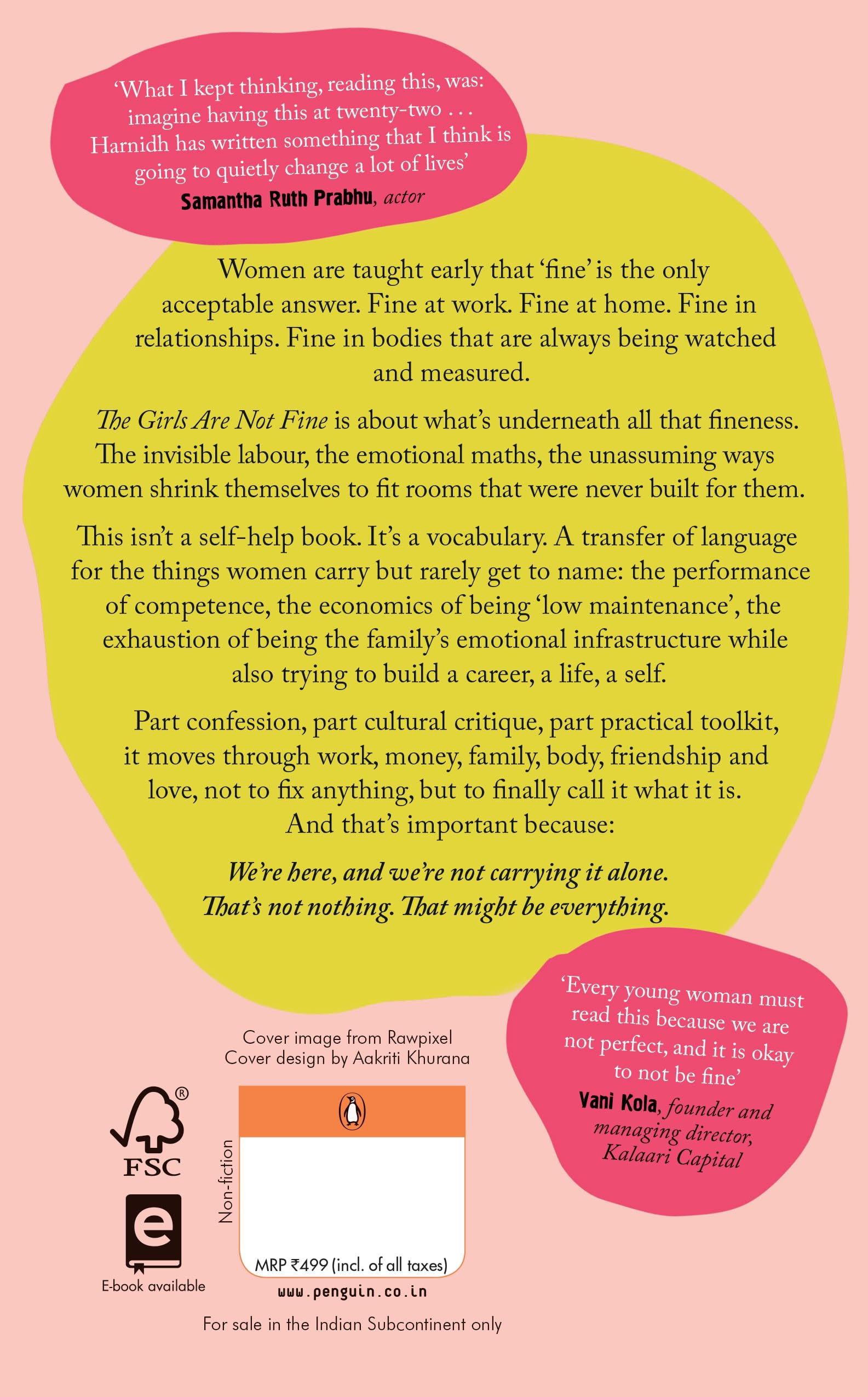 The Girls Are Not Fine: The Cost of Ambition, Careers and Becoming | A Sharp Book on Women, Work and Emotional Labour