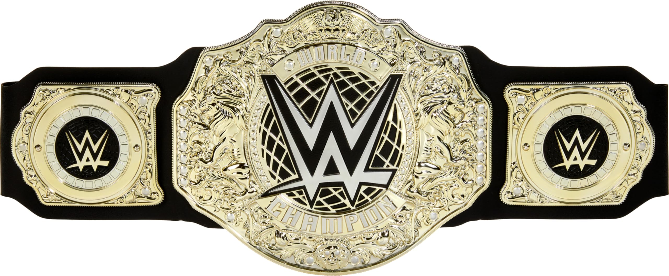 WWE Championship Title, World Heavyweight Championship Role-Play & Costume Piece, Leather-Like Belt 3+ Feet