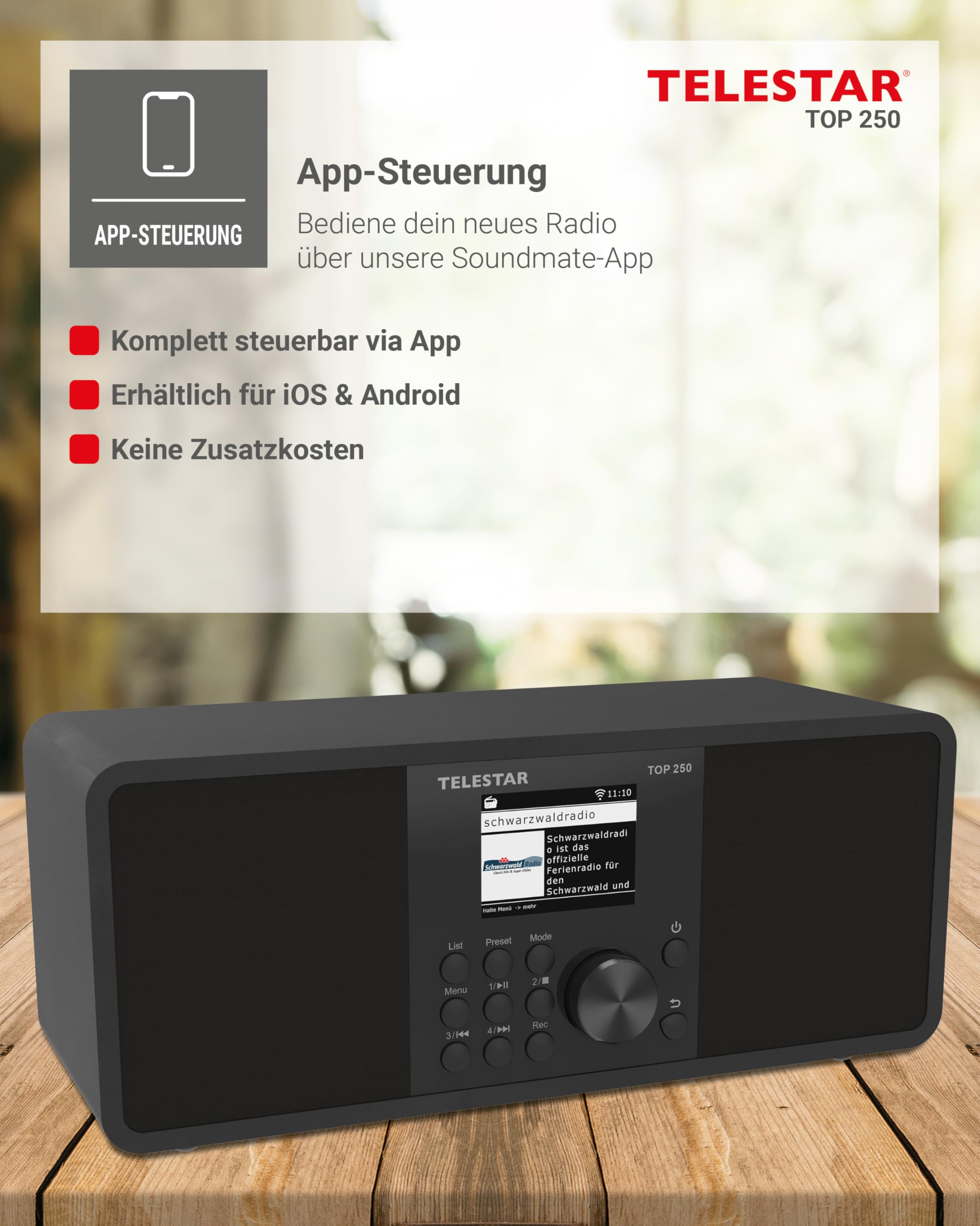 Telestar TOP 250 – DAB+/Internetradio – Bild 9