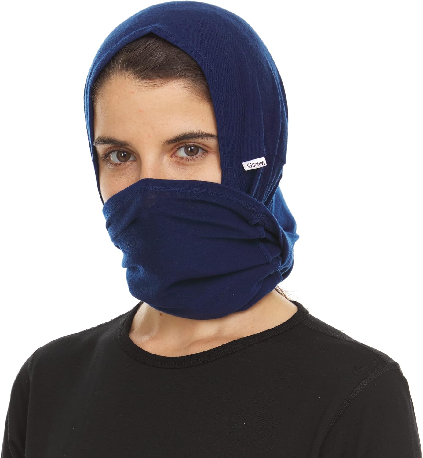Minus33 Merino Wool Micro Weight Woolverino Multiclava - Multifunctional Headwear - UV Protection - Hiking Neck Gaiter
