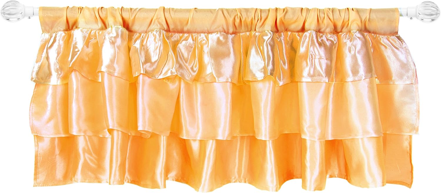 Tadpoles Window Valance, Gold Home & Kitchen