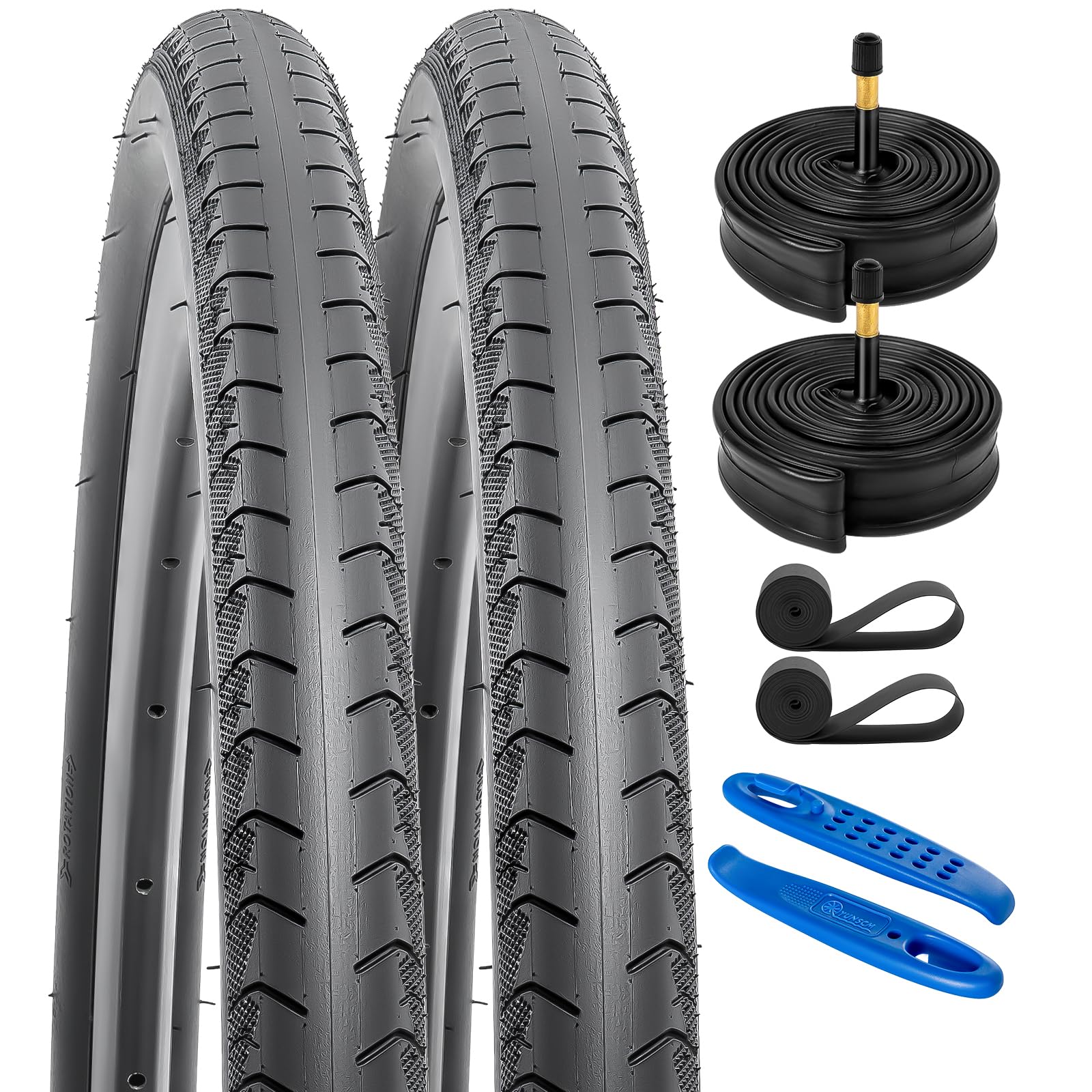 YunSCM 2Pcs Plegable 28 Pulgada Neumáticos 28x1.10 700x28C