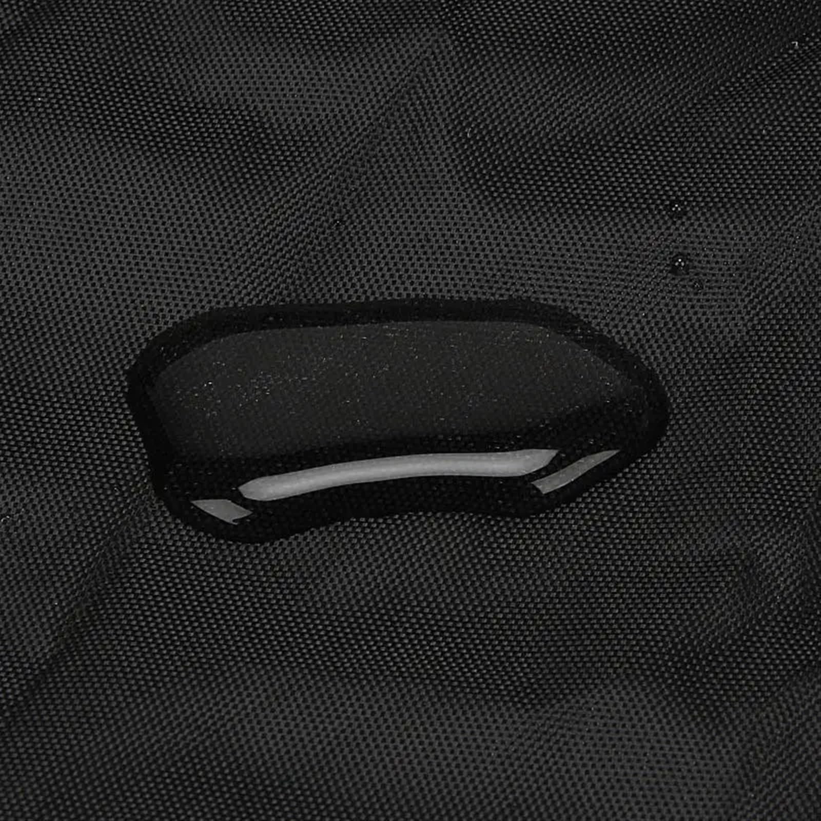 Copertura per Barbecue Rotonda 210D, Copertura per Barbecue da Esterno, Copertura per Stufa da Barbecue Impermeabile e Resistente.