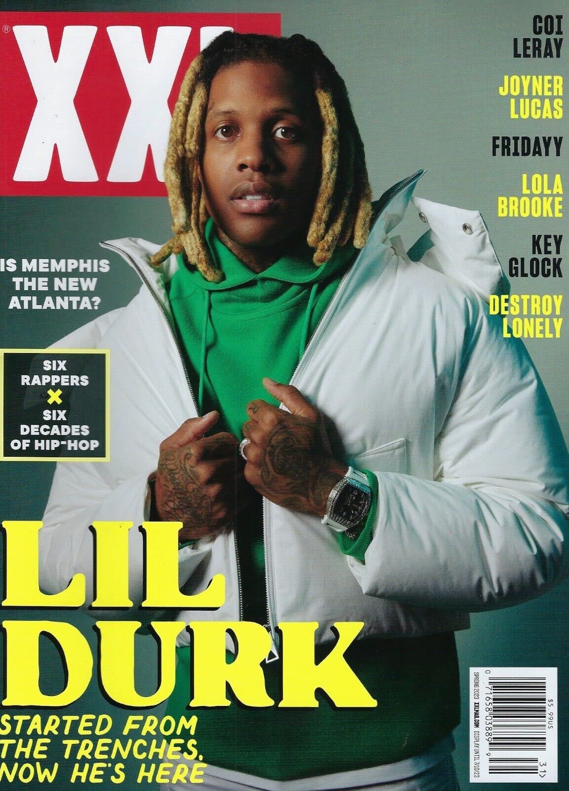 XXL Magazine Spring 2023 Lil Durk Single Issue Magazine