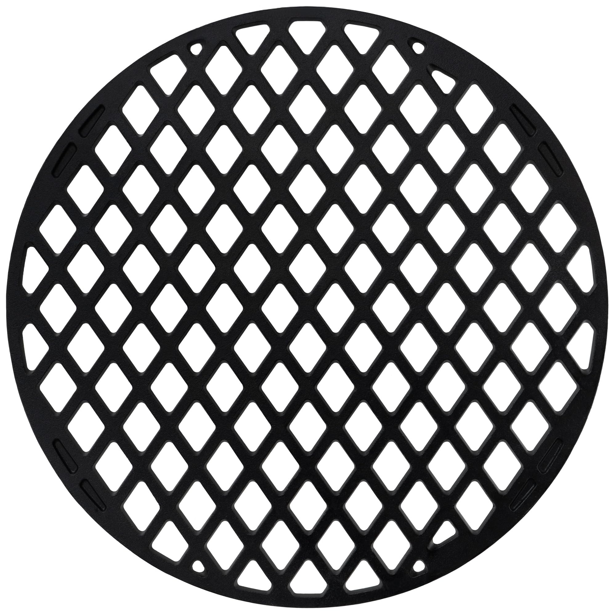 BBQ-Toro Griglia in ghisa per barbecue a sfera Ø 57 cm, diametro 54 cm, già bruciata, preseasoned, accessori per barbecue a carbonella e molto altro ancora, griglia preseasoned, griglia in ghisa,