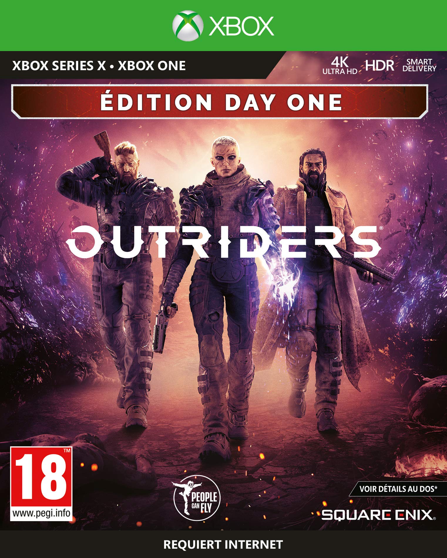 OUTRIDERS EDITION DAY ONE (Xbox One - Xbox Series X) - Xbox One [Importación francesa]