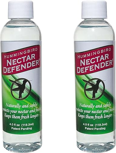 Sapphire Labs Nectar Defender - Extensor de néctar de colibrí que prolonga la vida útil del néctar para comederos de colibríes, funciona